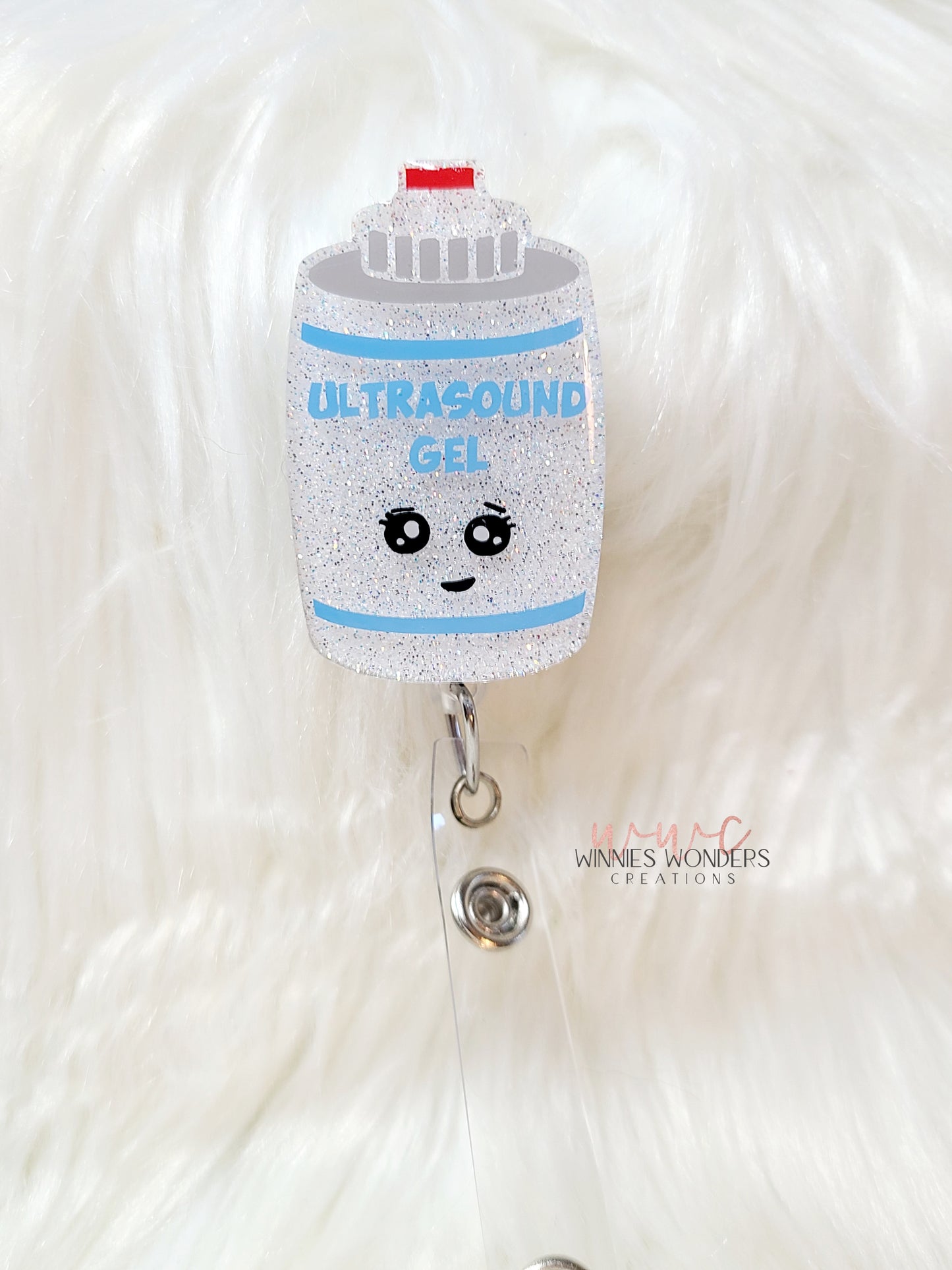 Ultrasound Gel Badge Reel