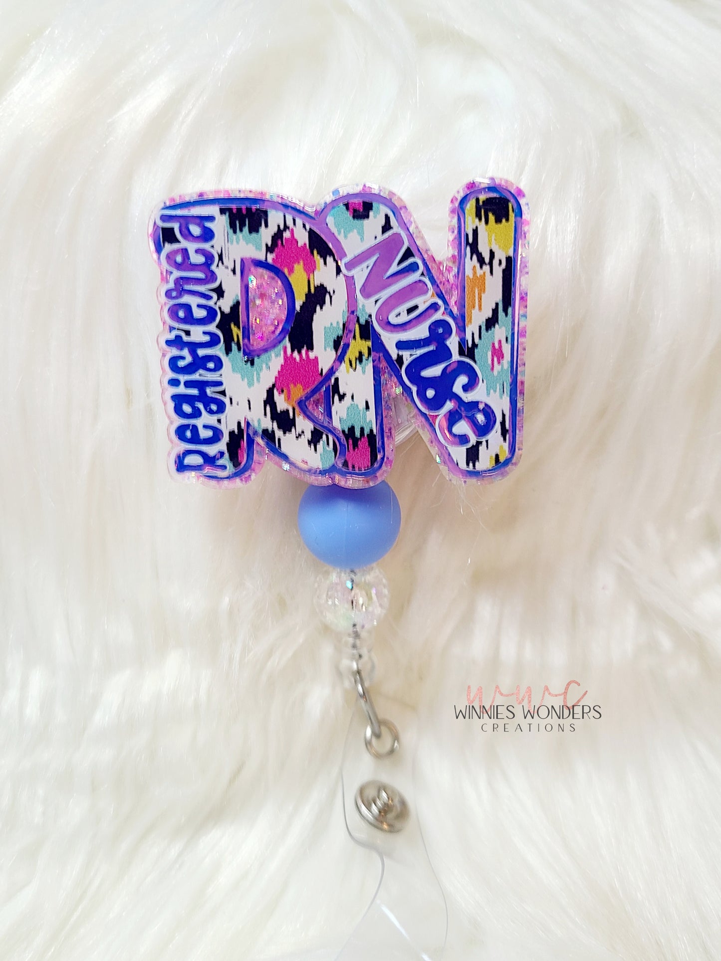 Registered Nurse Badge Reel