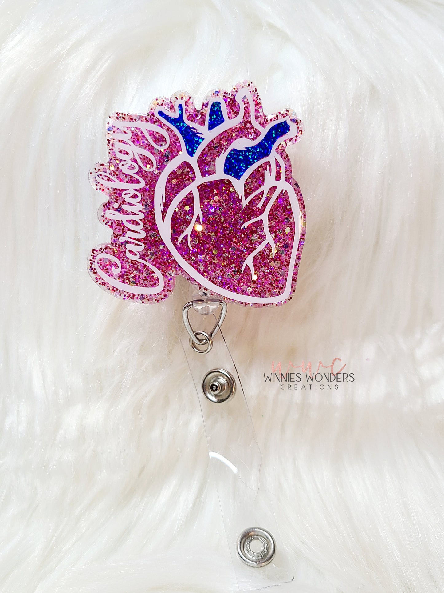 Cardiology Heart Badge Reel