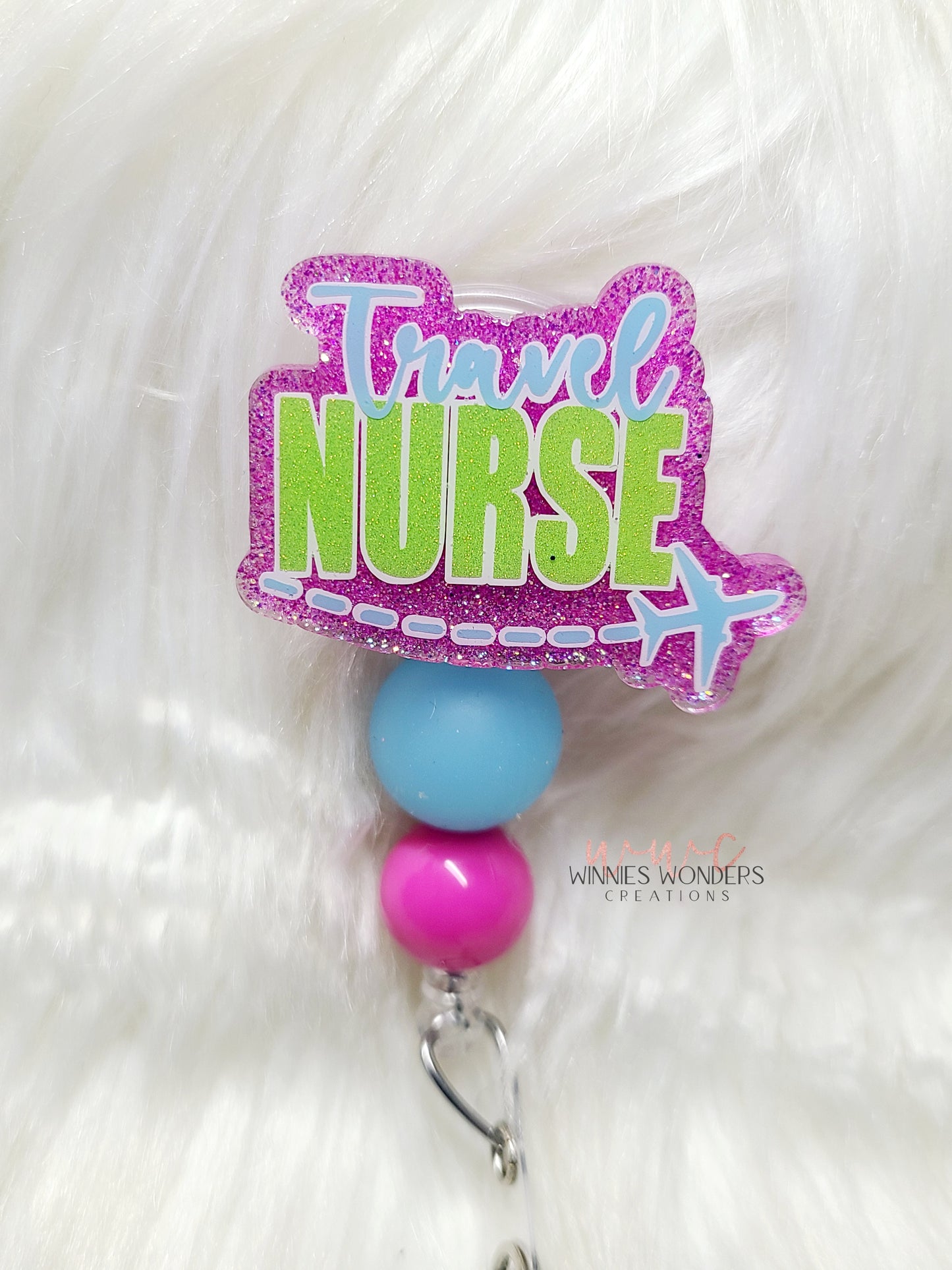 Travel Nurse Badge Reel