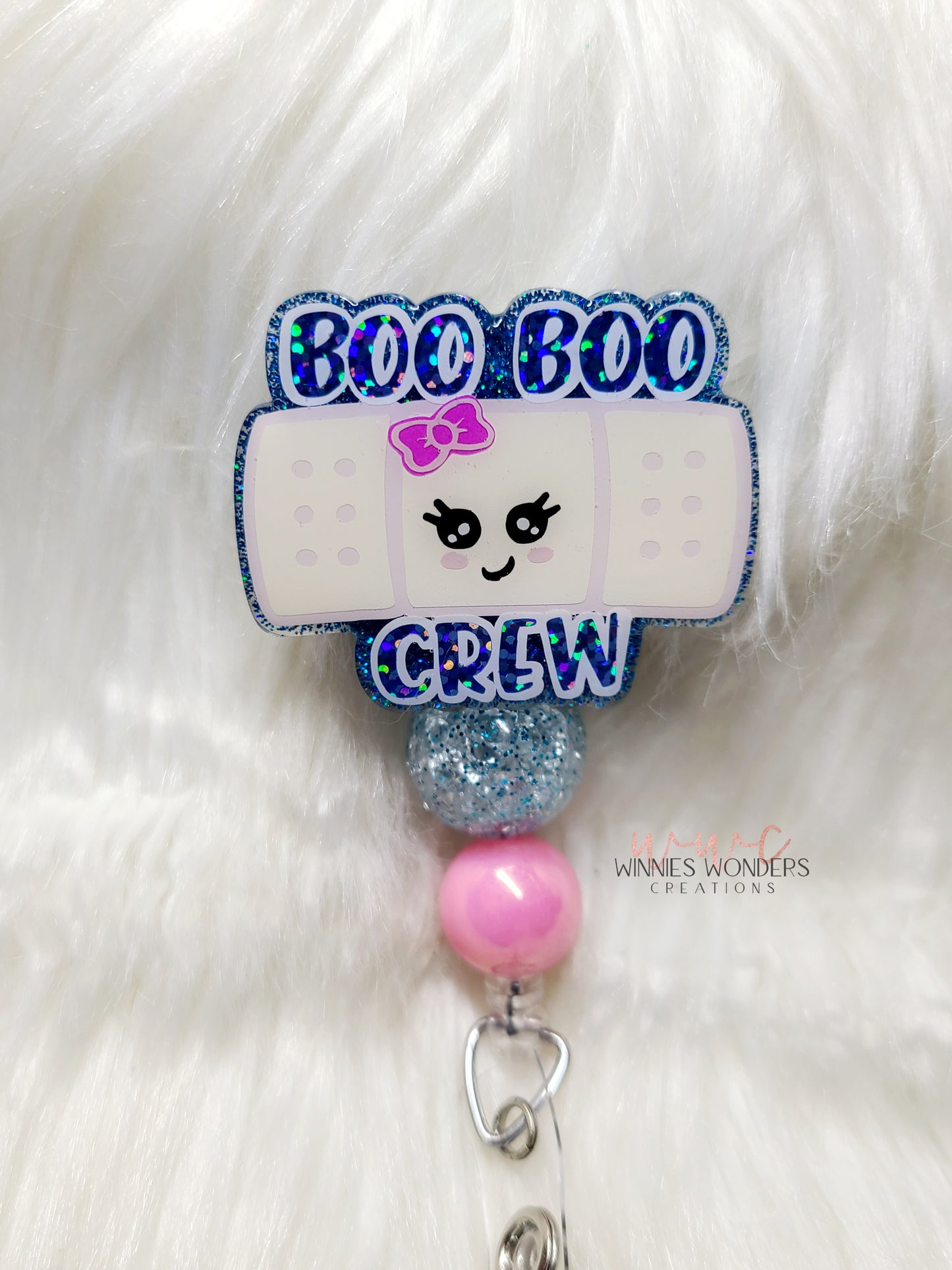 Boo Boo Crew Badge Reel