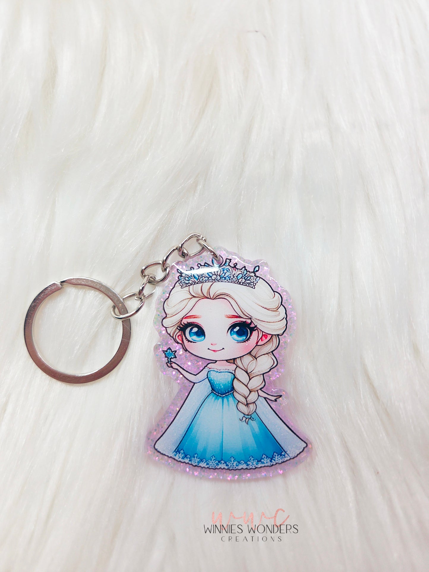 Ice Princess Keychain