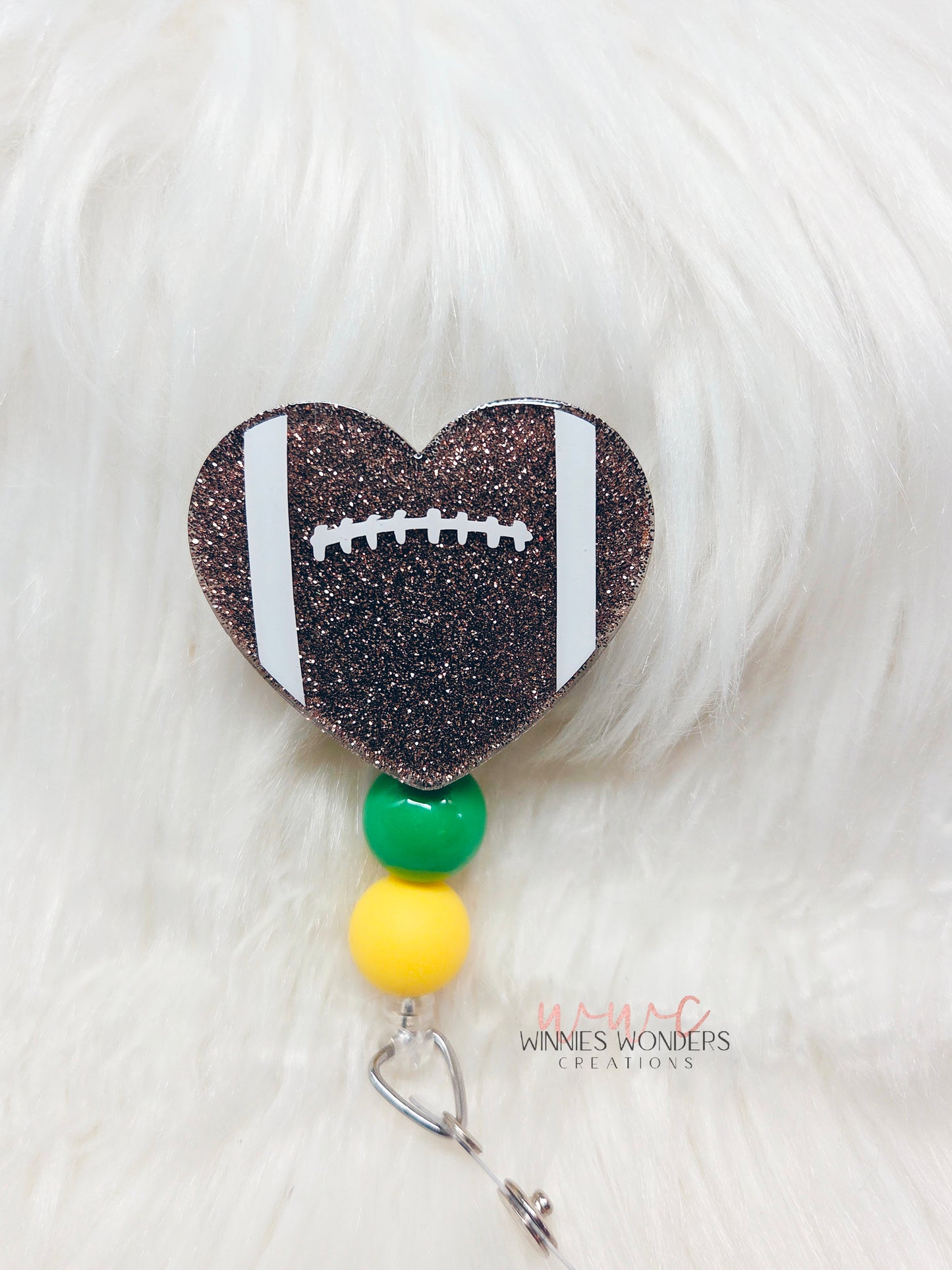 Football Heart Badge Reel