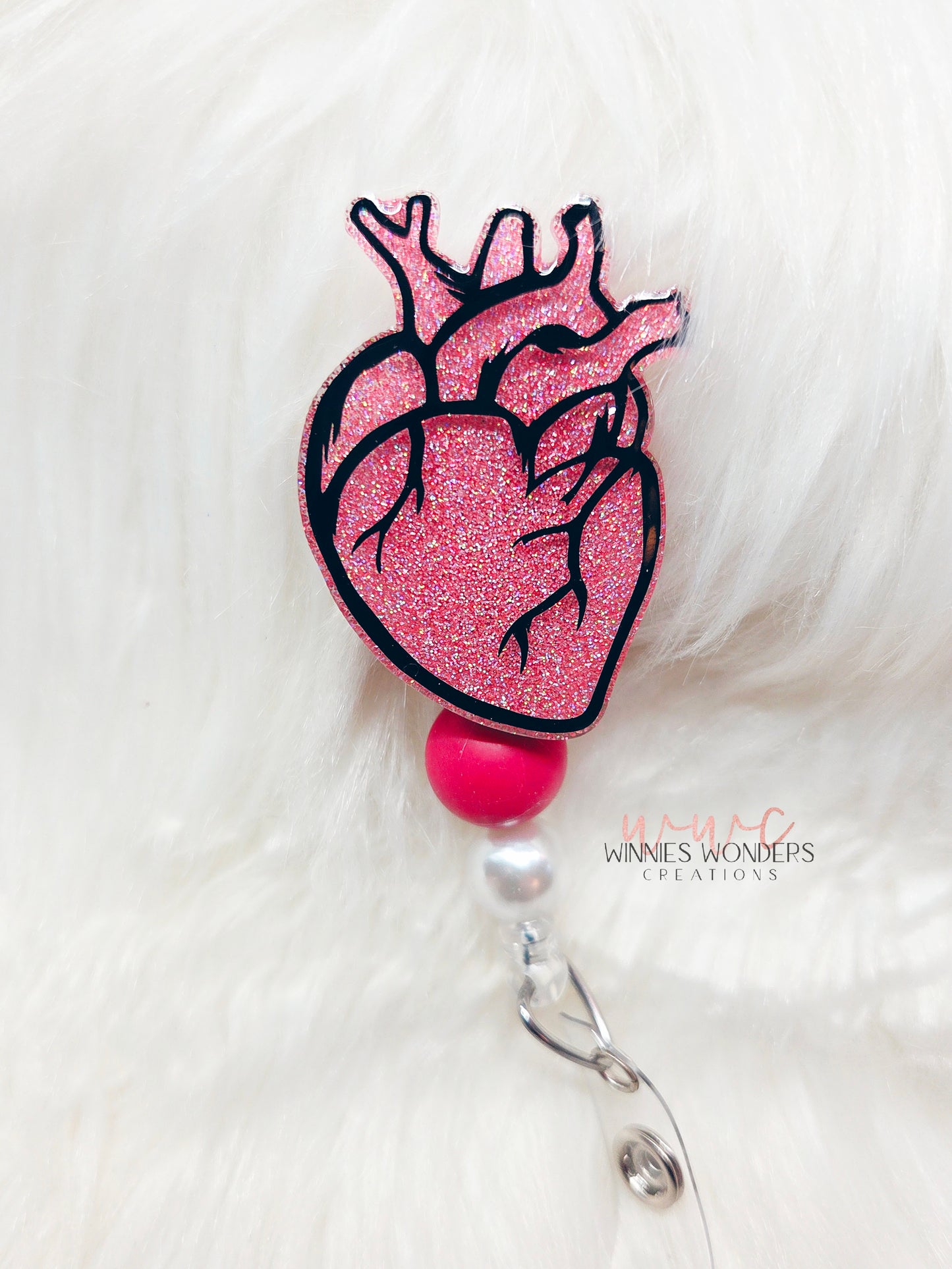 Anatomical Heart Badge Reel