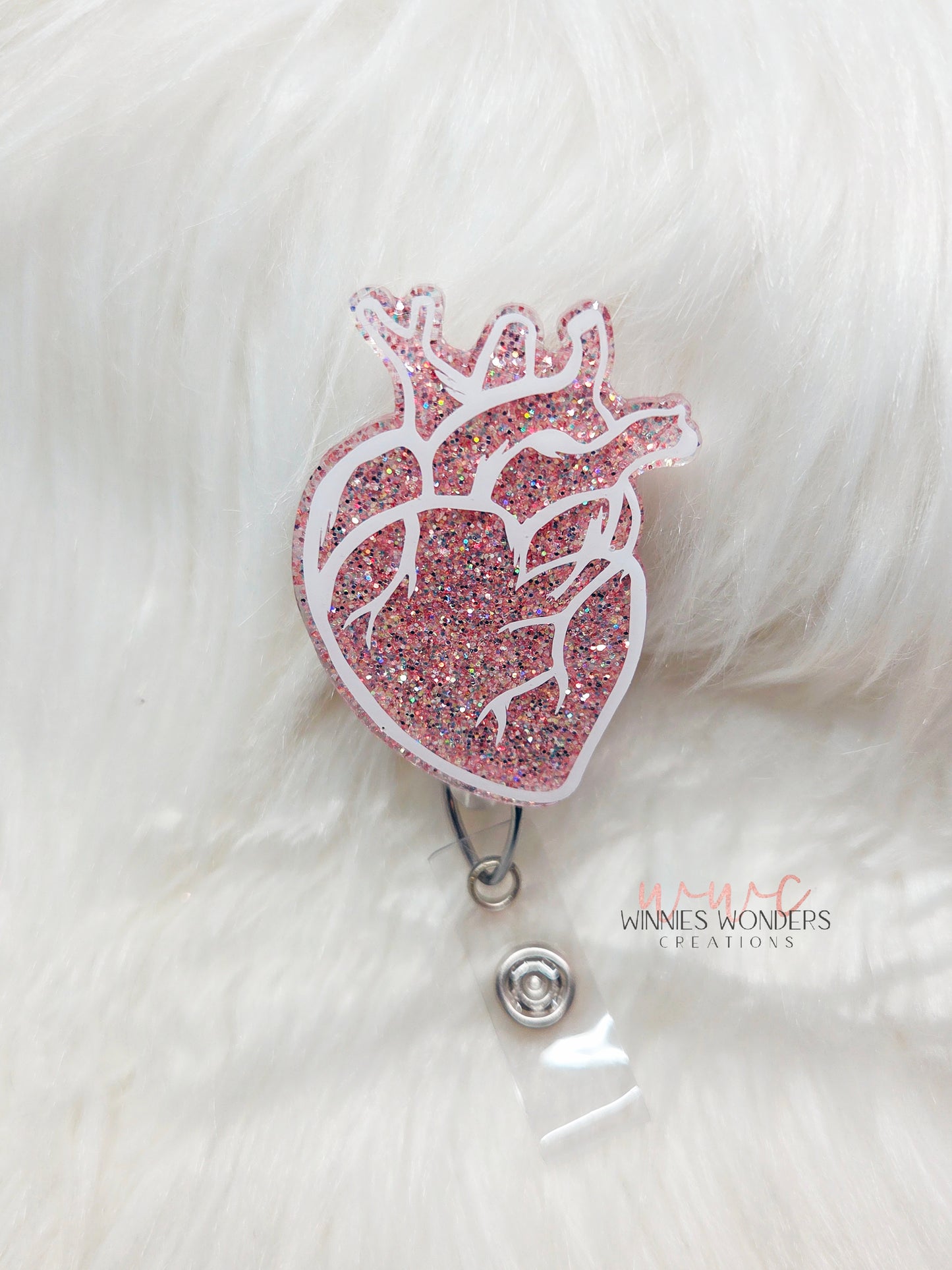Anatomical Heart Badge Reel