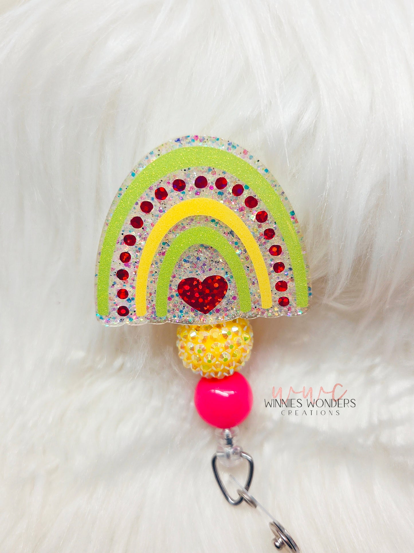 Rainbow Badge Reel