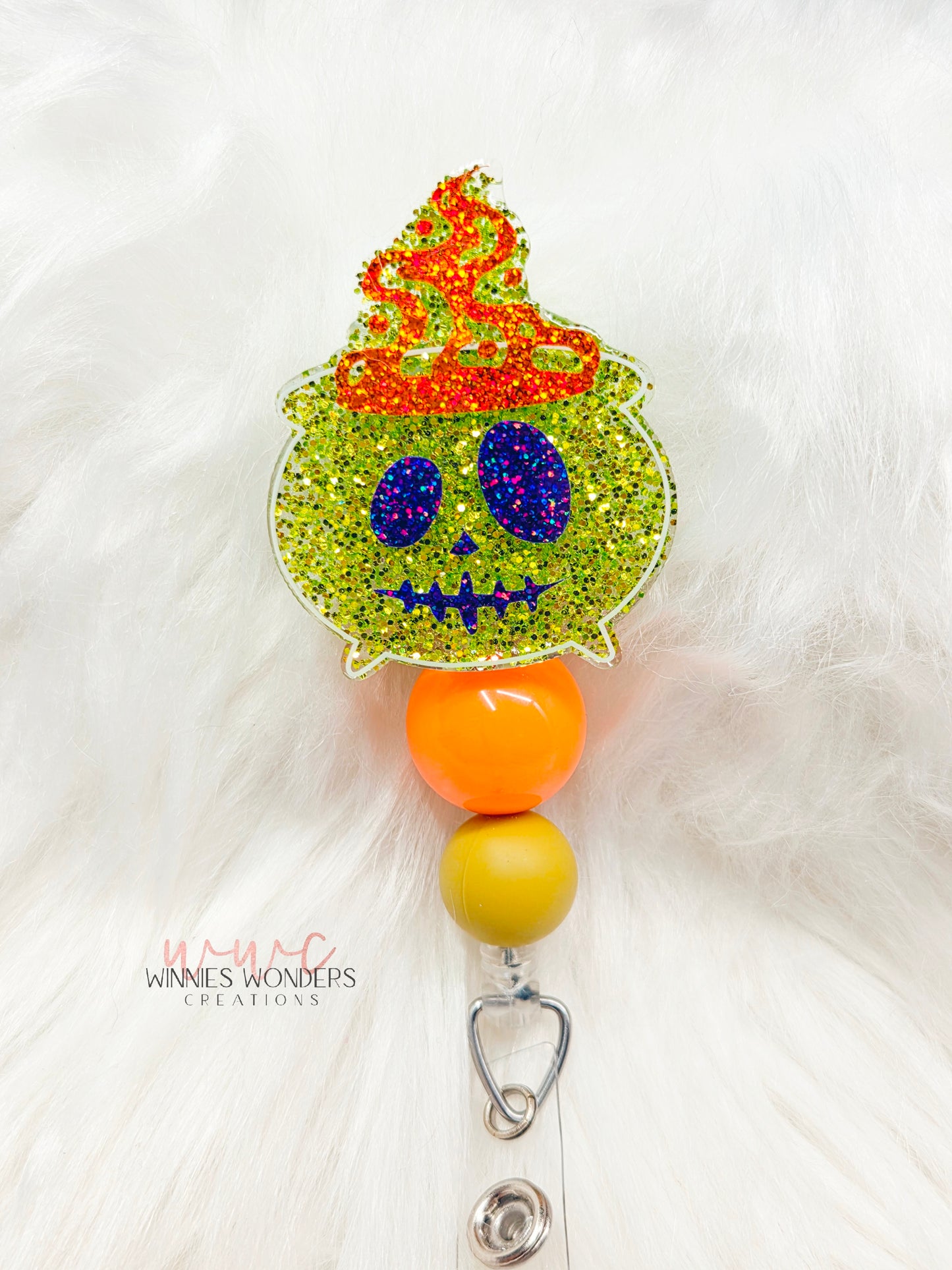 Smokey Cauldron Badge Reel