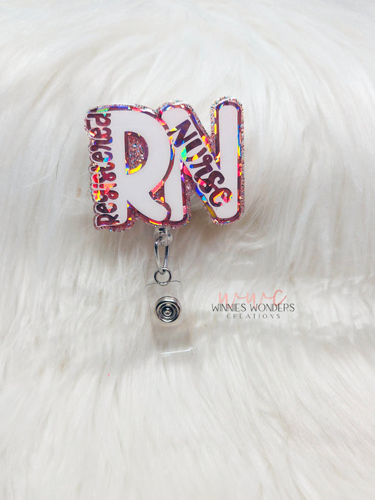 Registered Nurse Badge Reel
