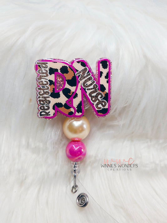 Registered Nurse Badge Reel