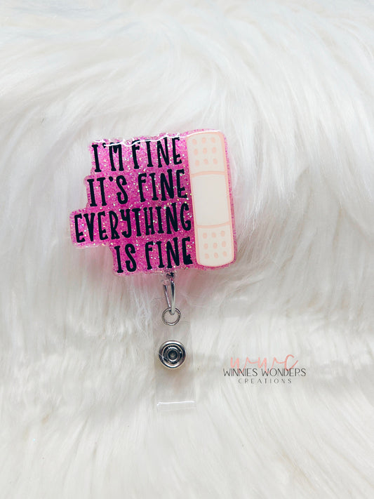 Im/Its/Everything is Fine Badge Reel