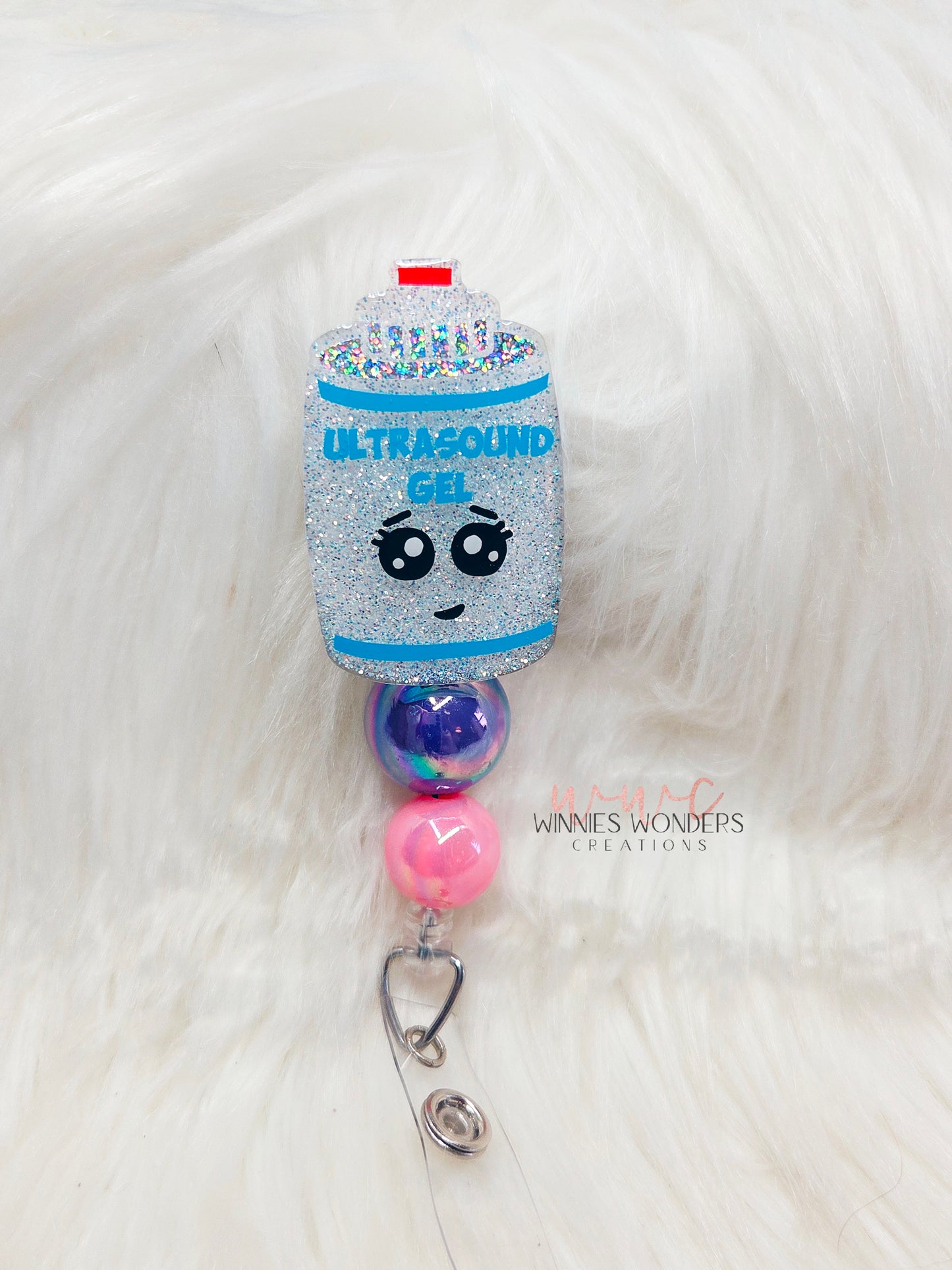 Ultrasound Gel Badge Reel