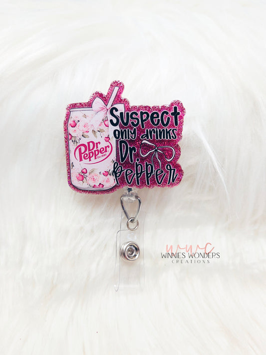 Suspect only drinks DP Badge Reel