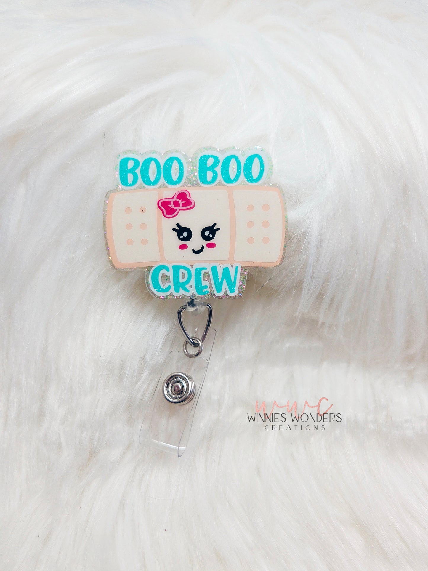 Boo Boo Crew Badge Reel