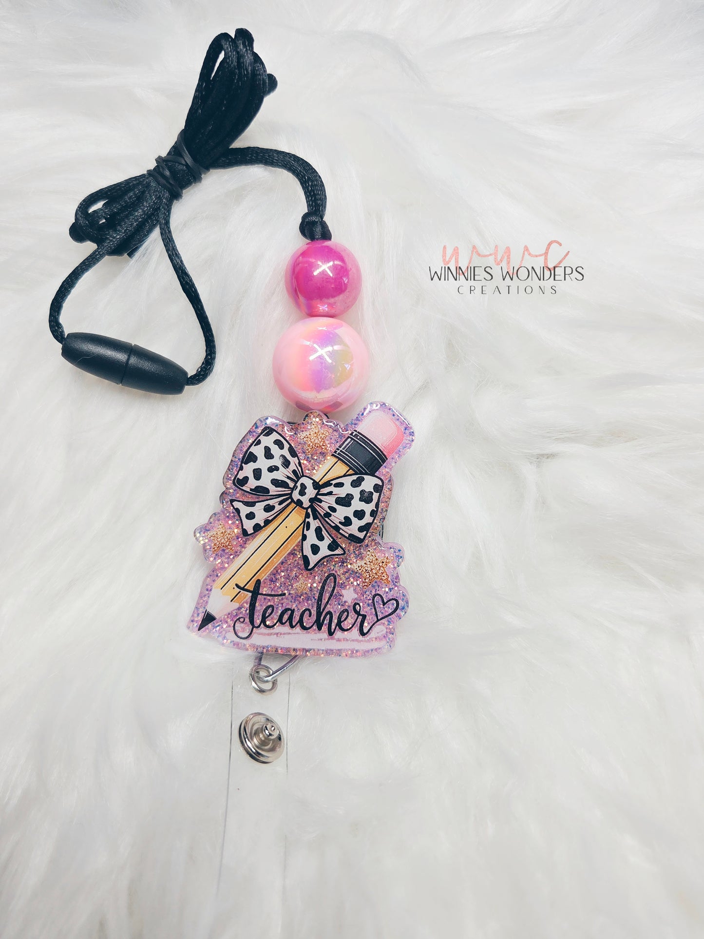 Teacher Pencil Lanyard