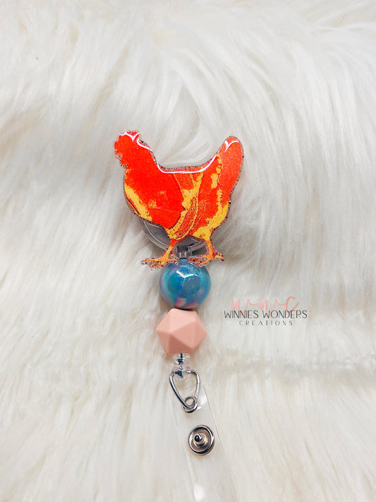Rooster Badge Reel