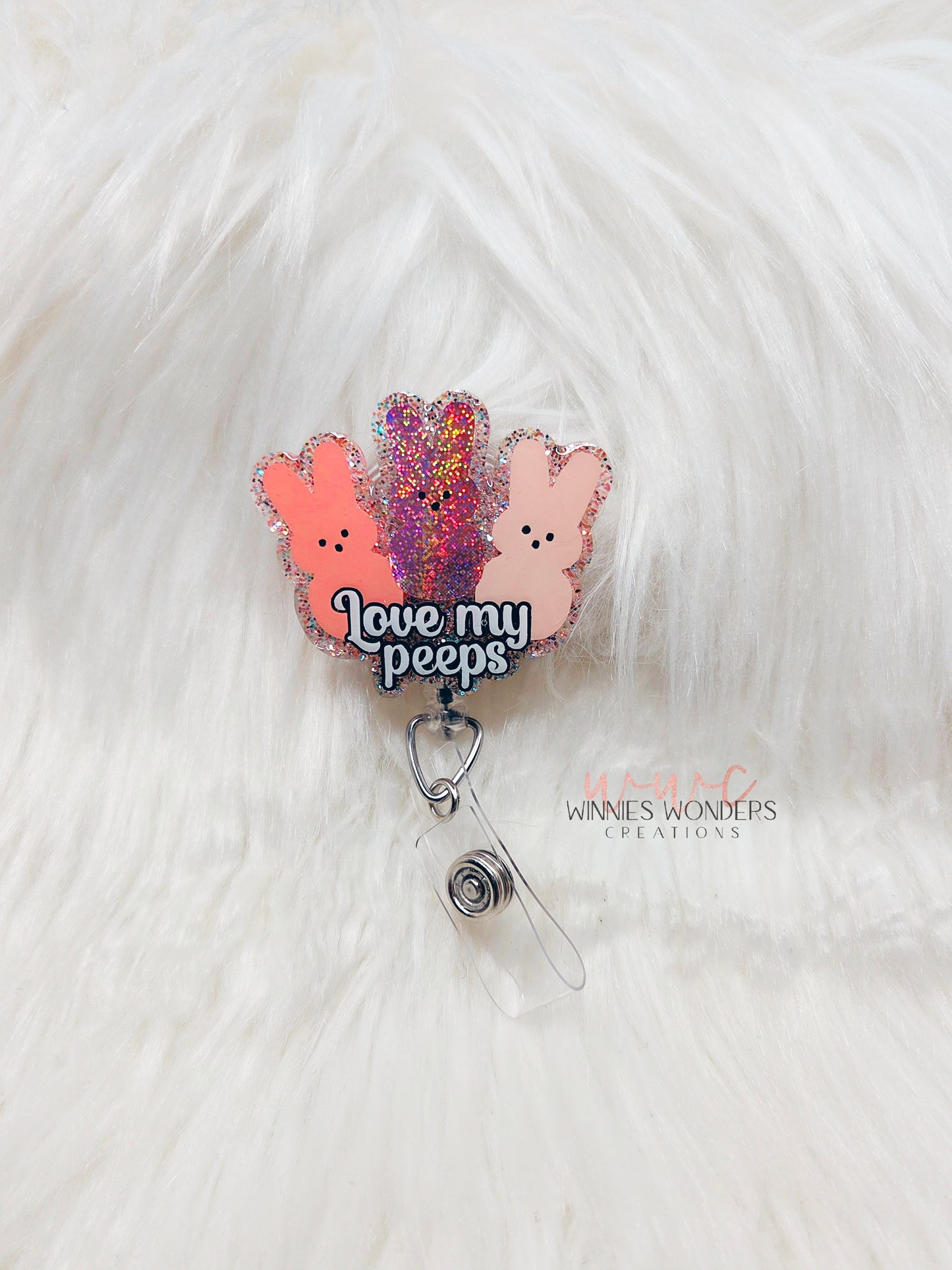 Love My Peeps Badge Reel