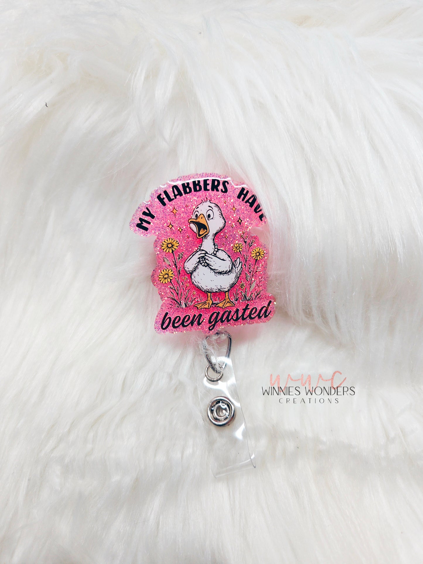 Flabbers are gasted Badge Reel