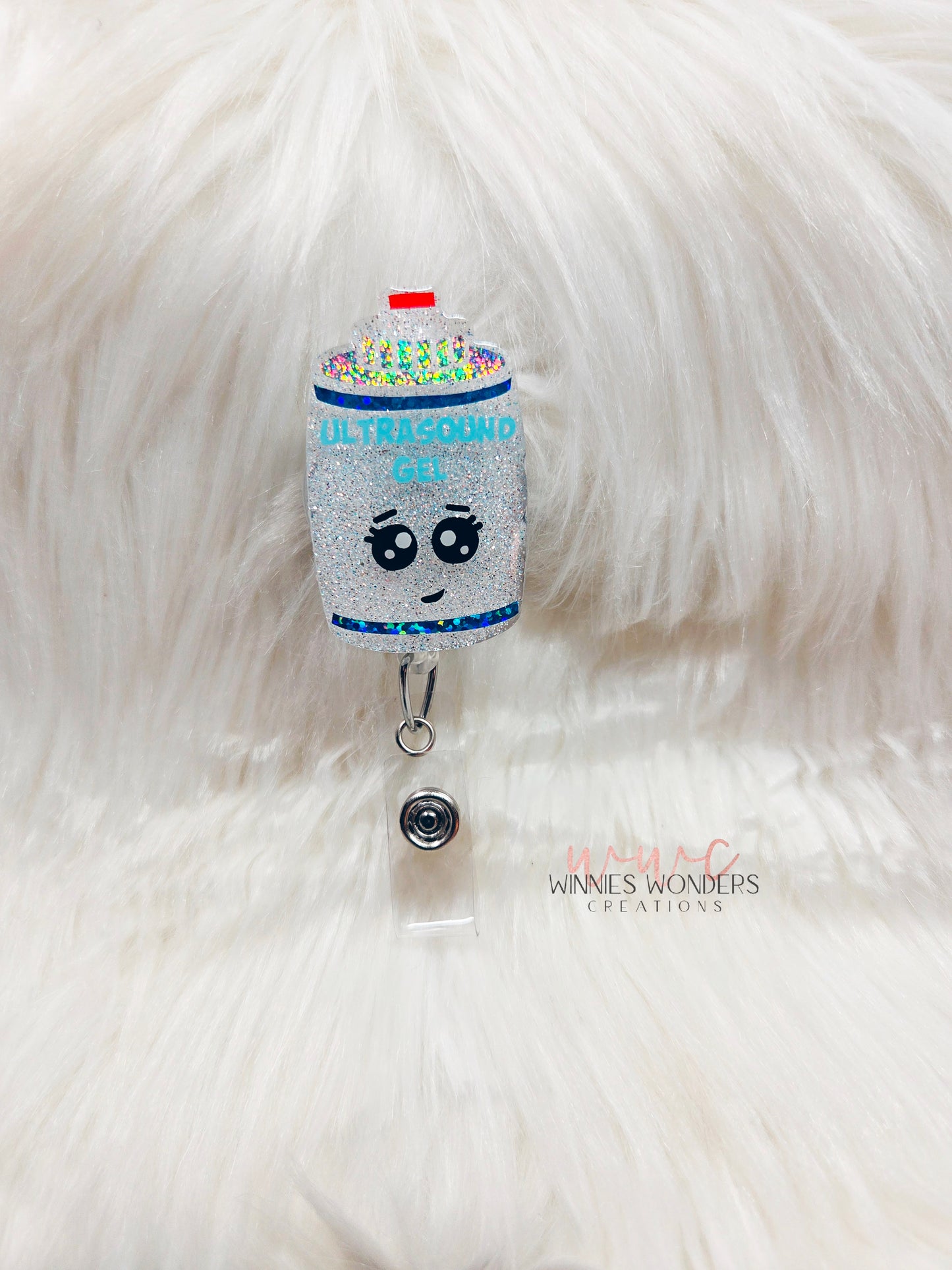 Ultrasound Gel Badge Reel