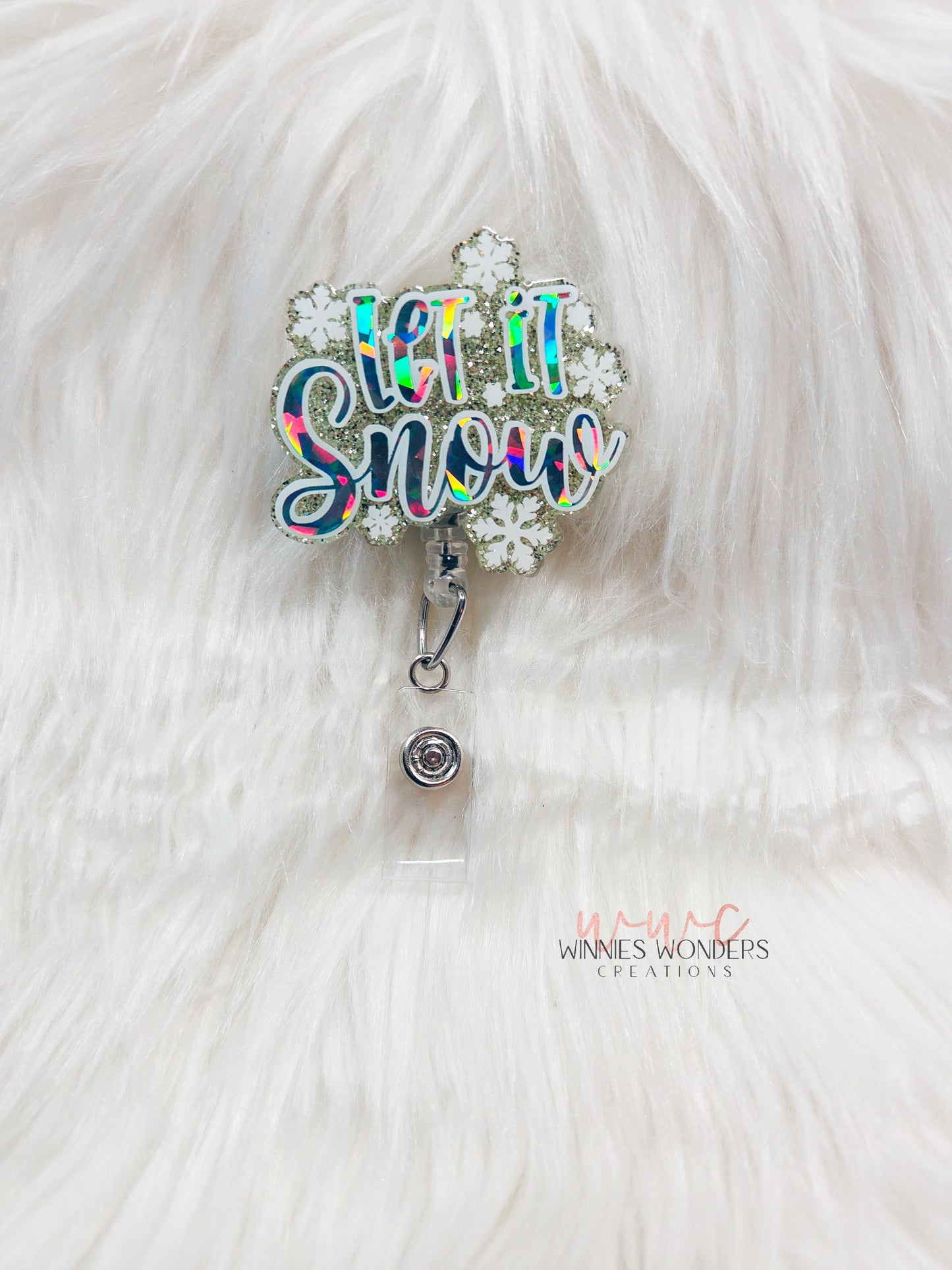 Let it snow Badge Reel