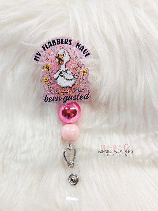 Flabbers are gasted Badge Reel