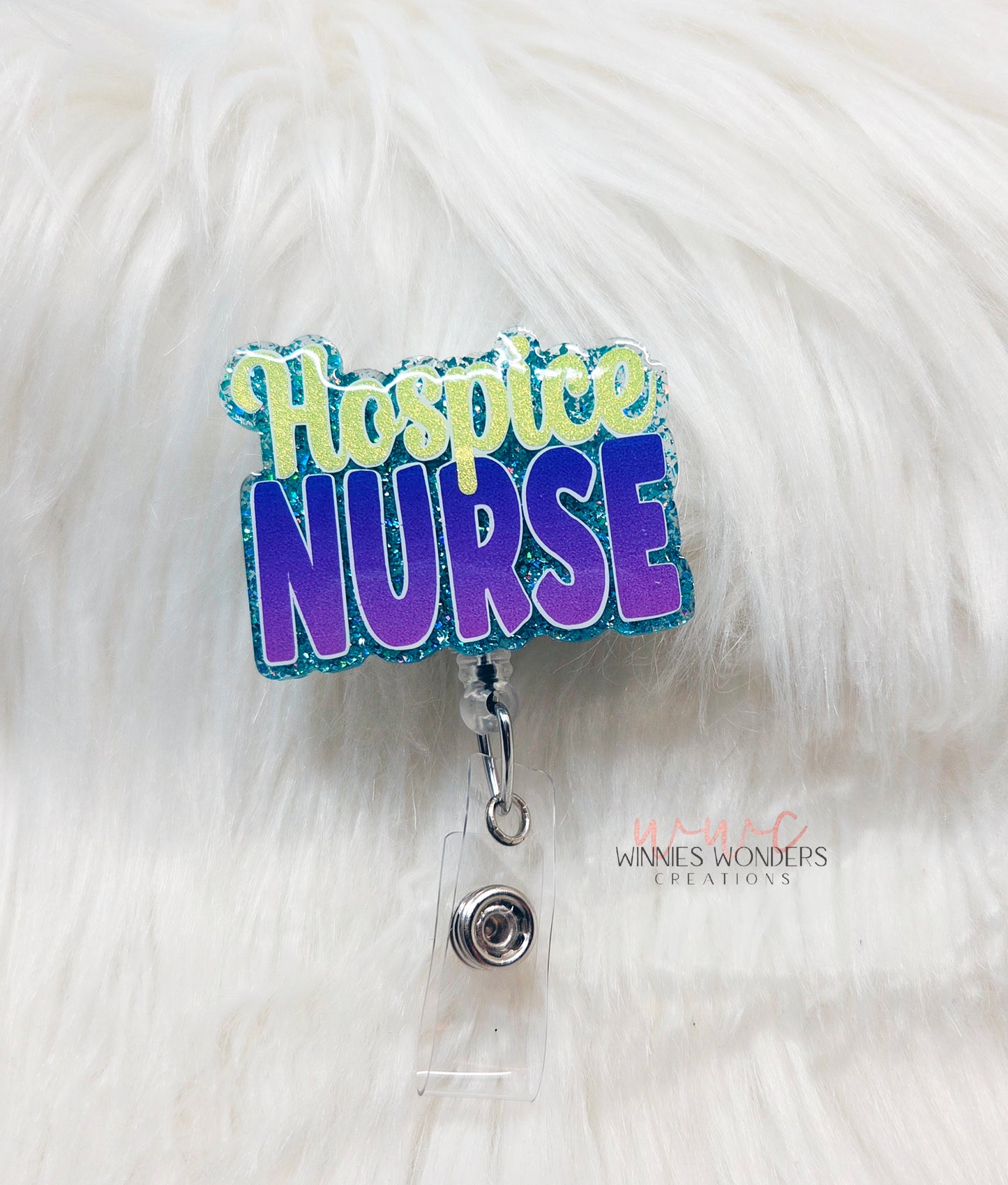 Hospice Nurse Badge Reel