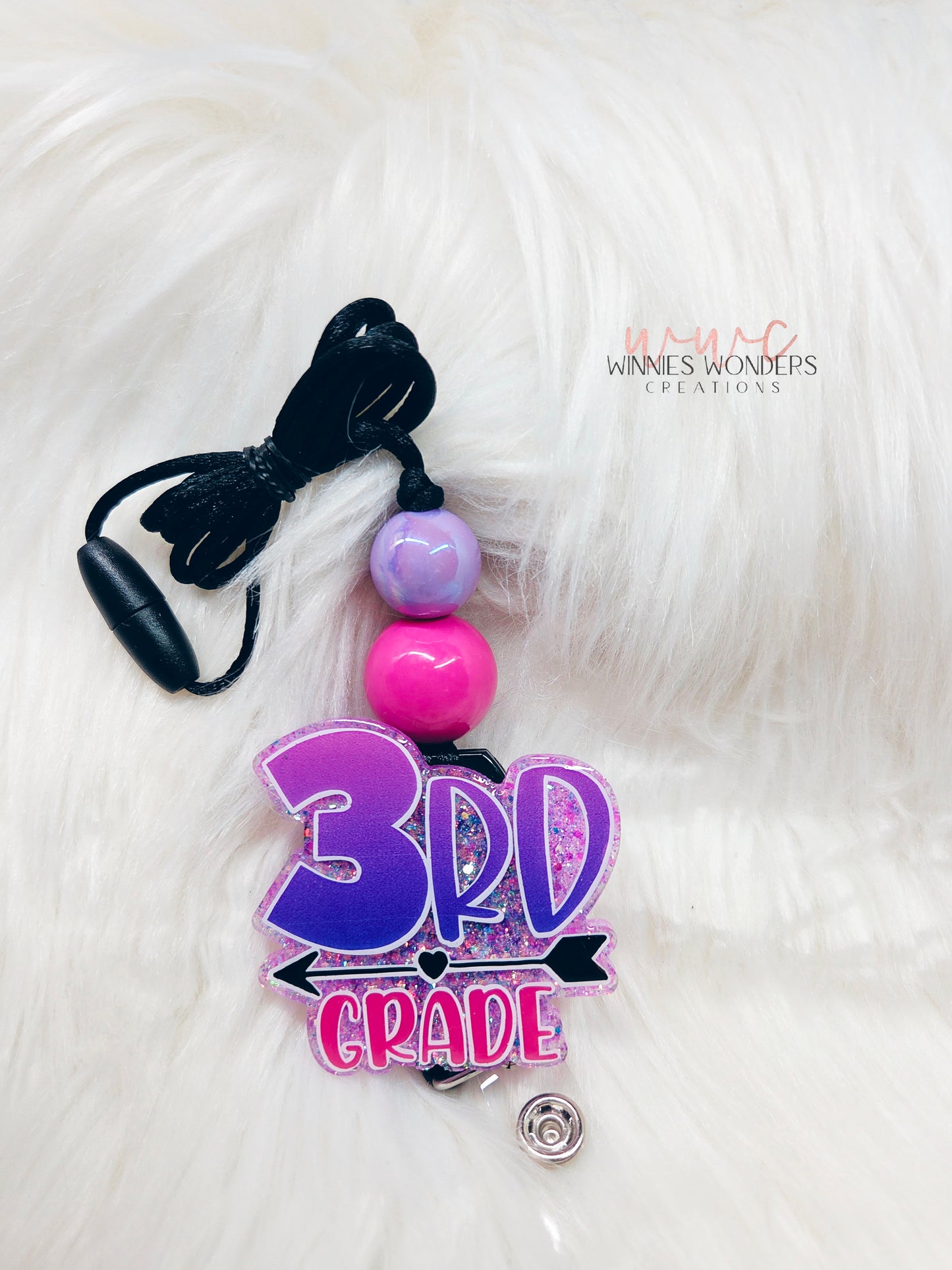 3rd Grade Teacher Lanyard