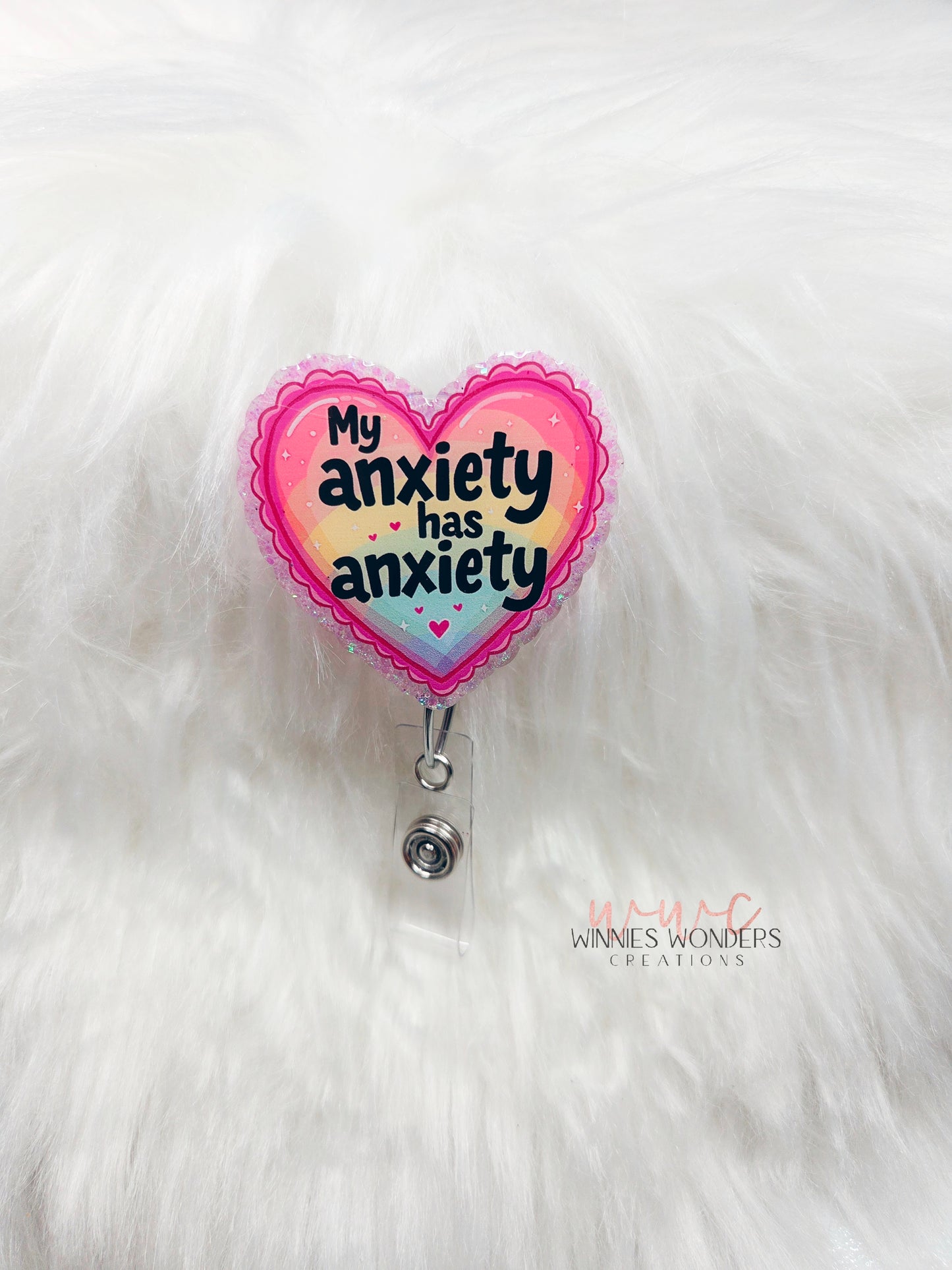 My anxiety has anxiety Badge Reel
