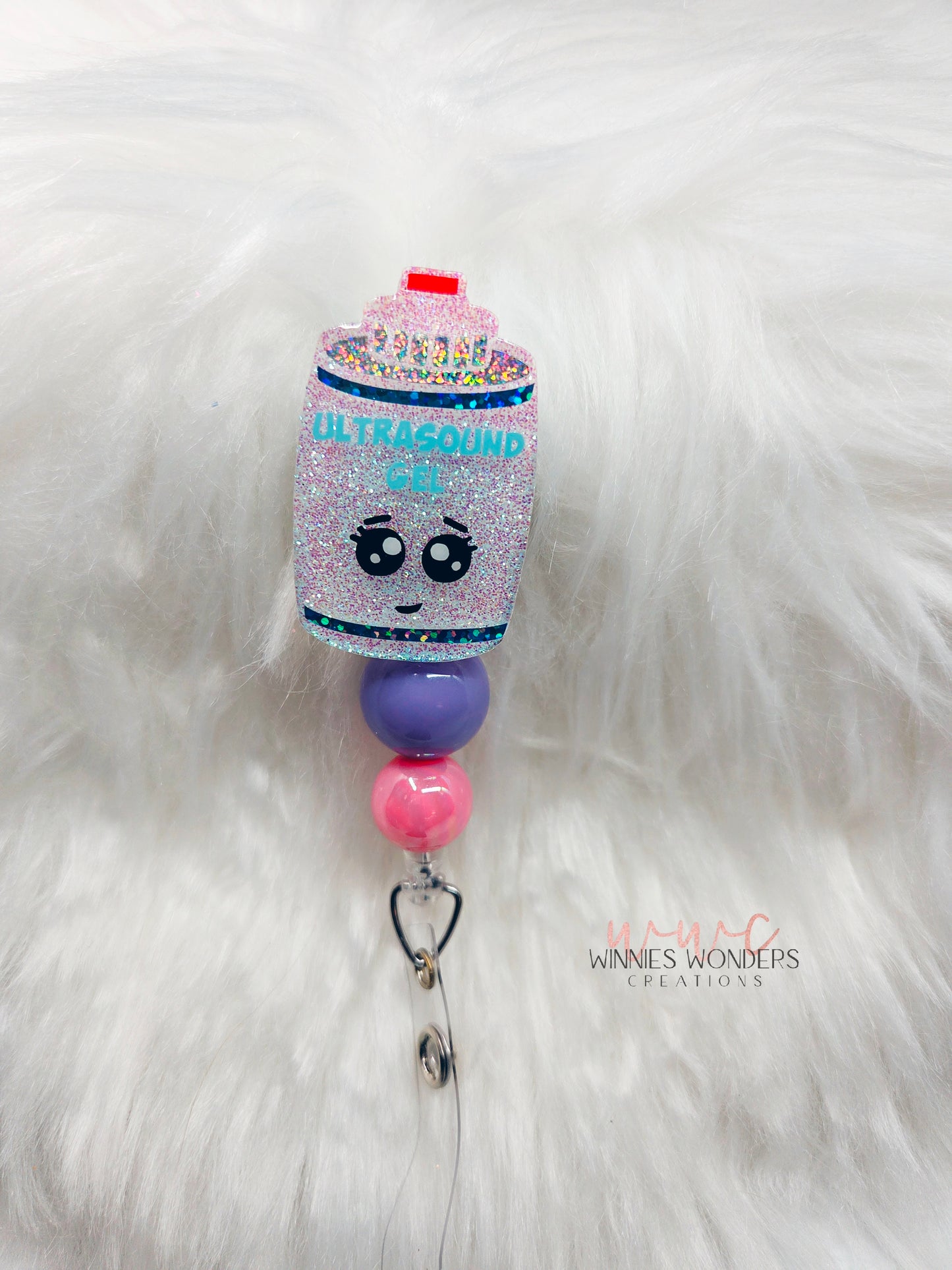 Ultrasound Gel Badge Reel