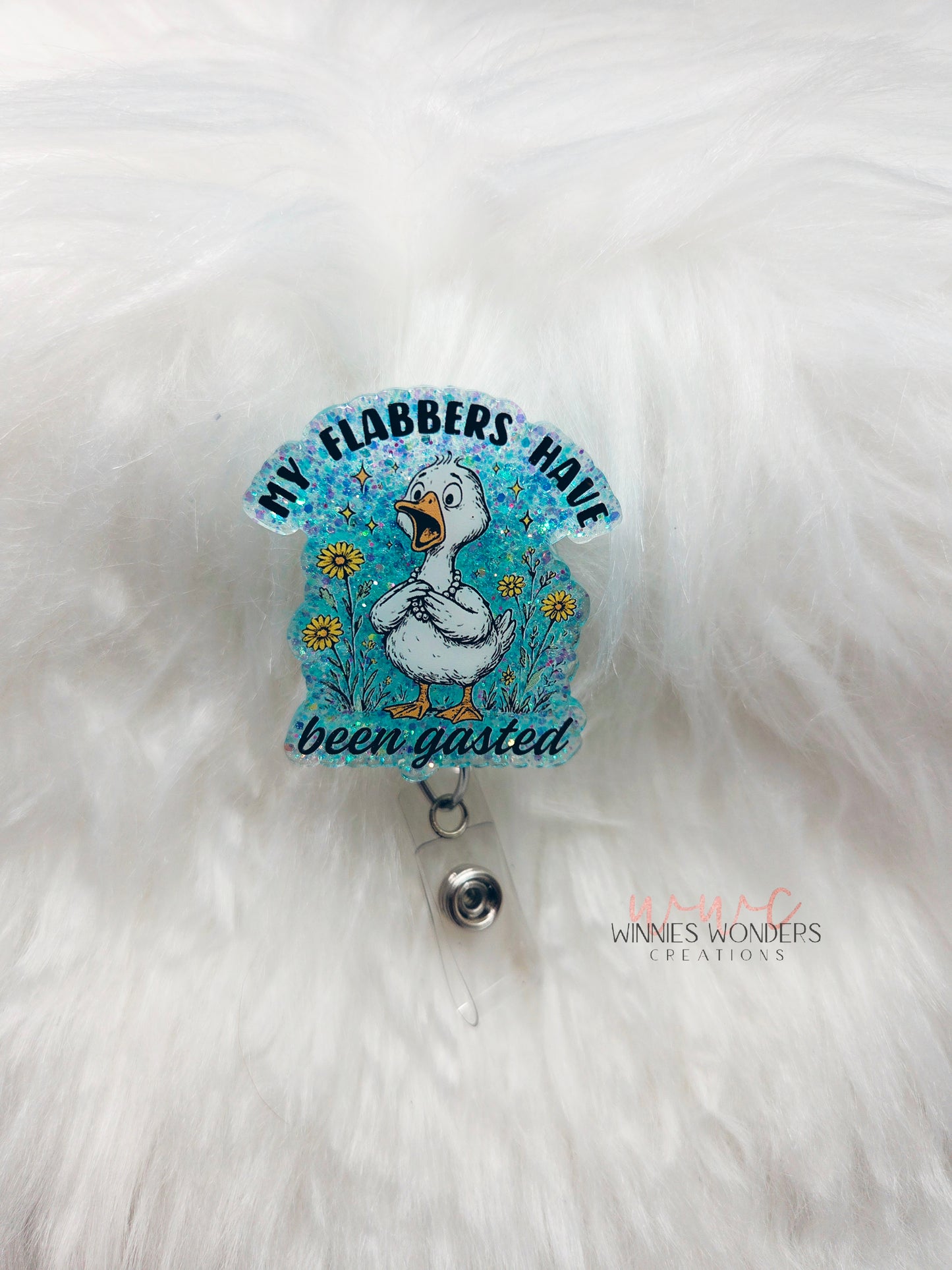 Flabbers are gasted Badge Reel