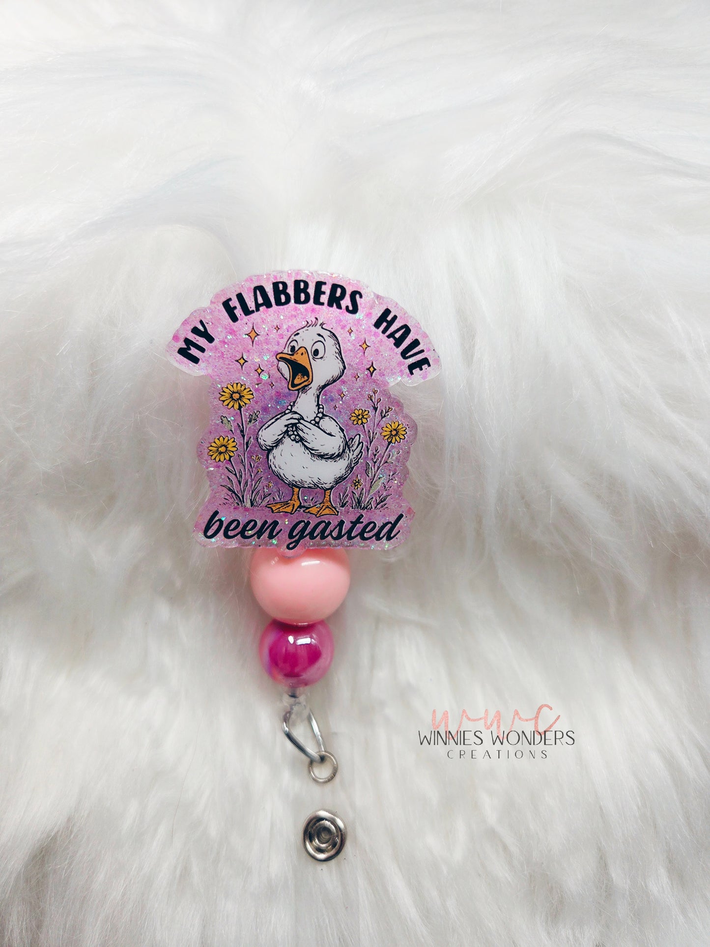 Flabbers are gasted Badge Reel