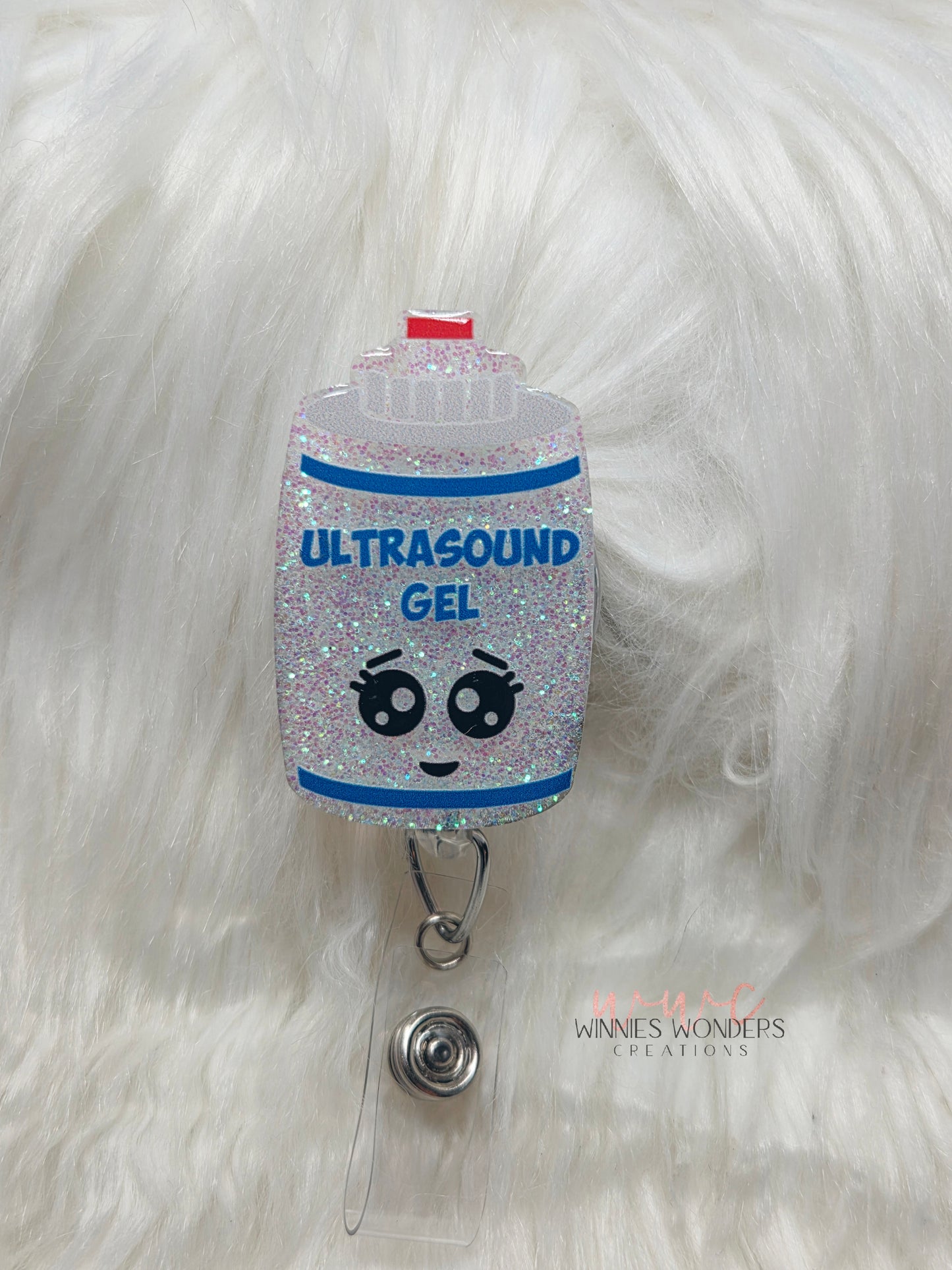 Ultrasound Gel Badge Reel