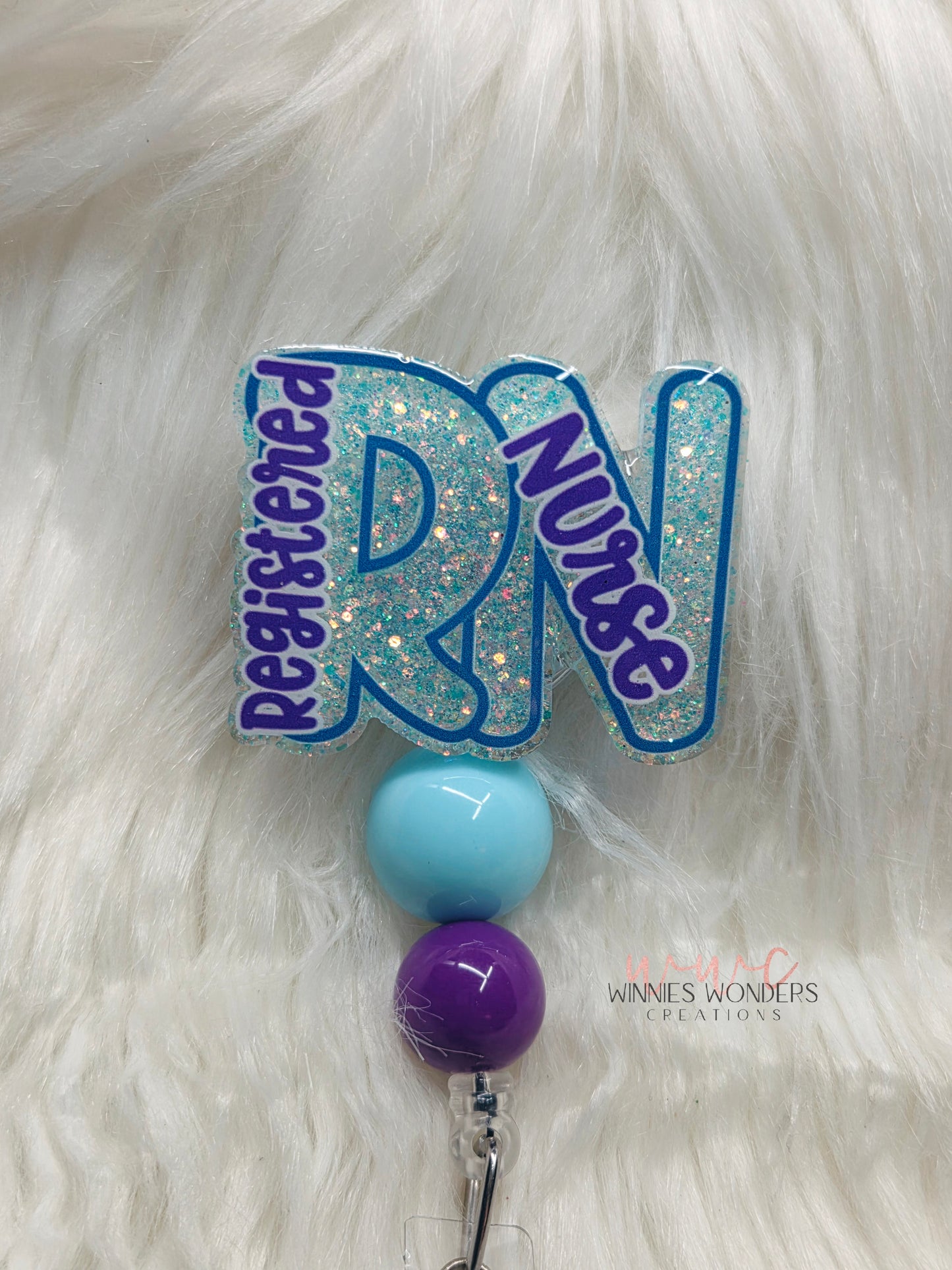 Registered Nurse Badge Reel