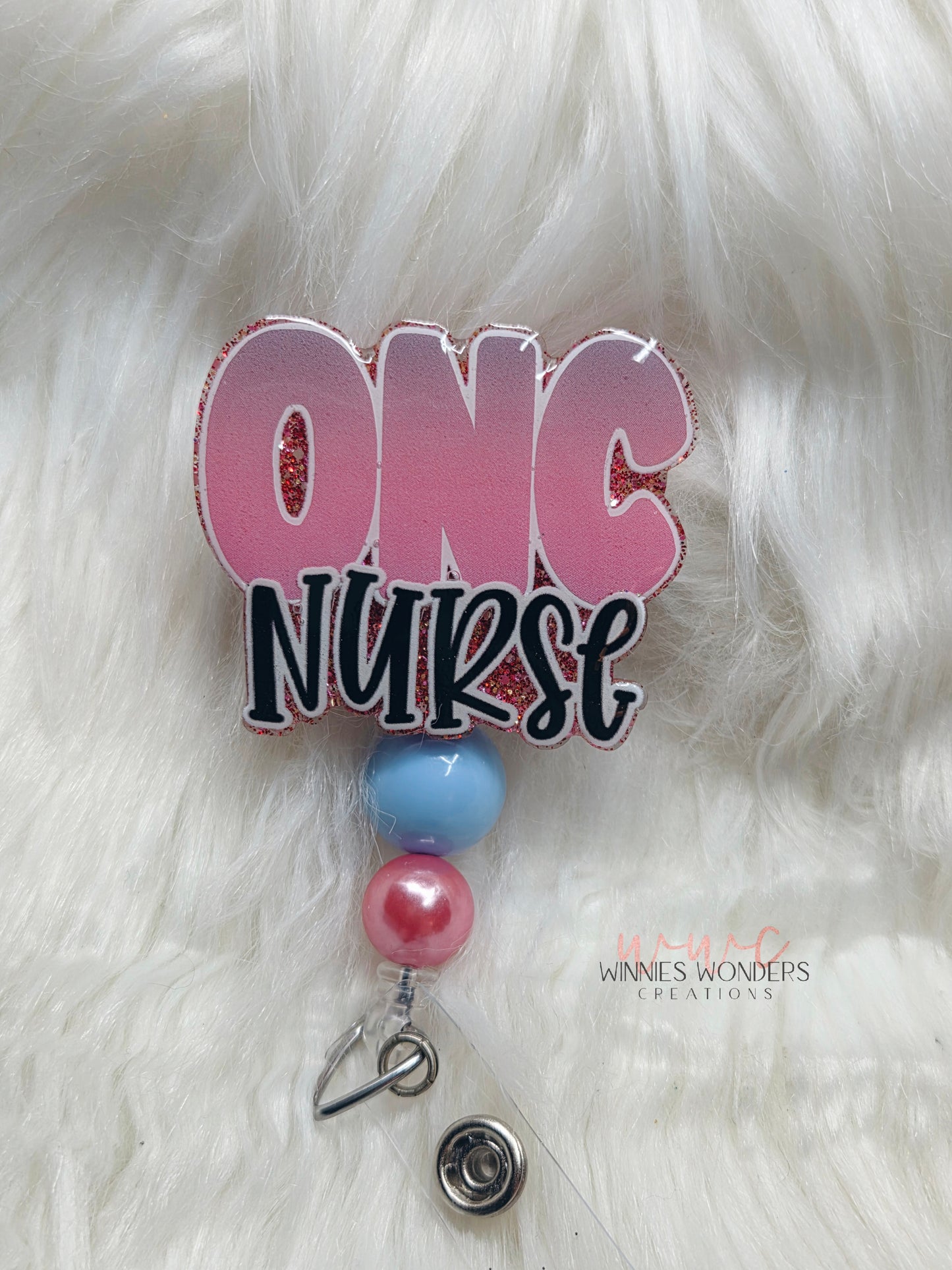 Oncology Nurse Badge Reel