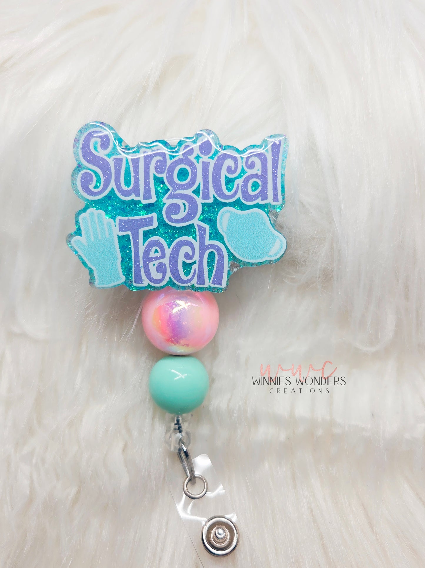 Surgical Tech Badge Reel