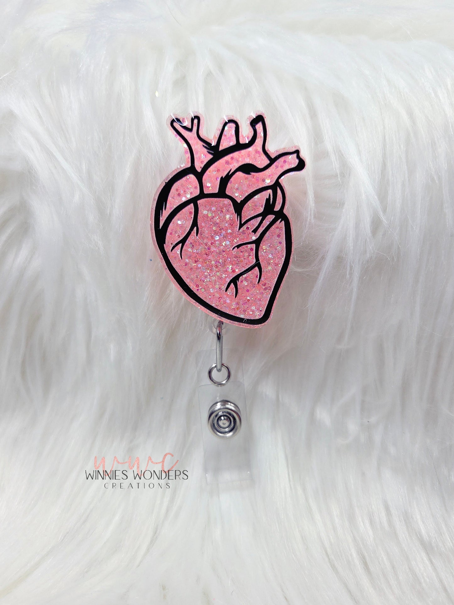 Anatomical Heart Badge Reel