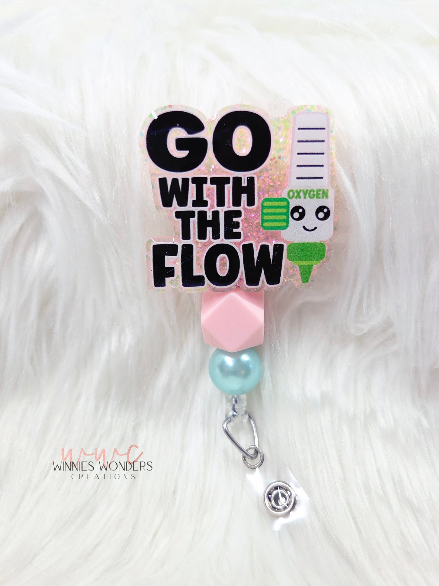 Go with the Flow Badge Reel