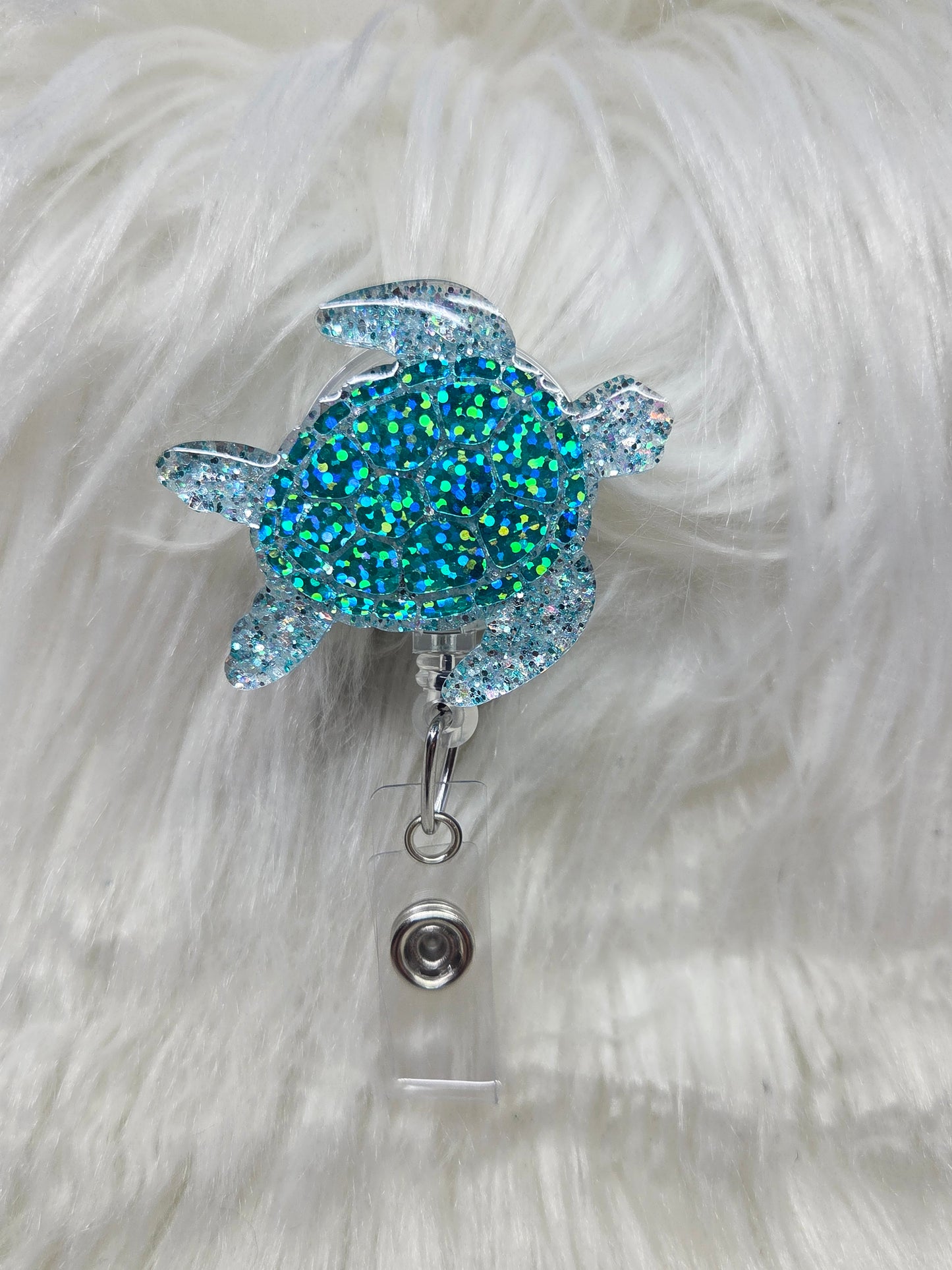Sea Turtle Badge Reel