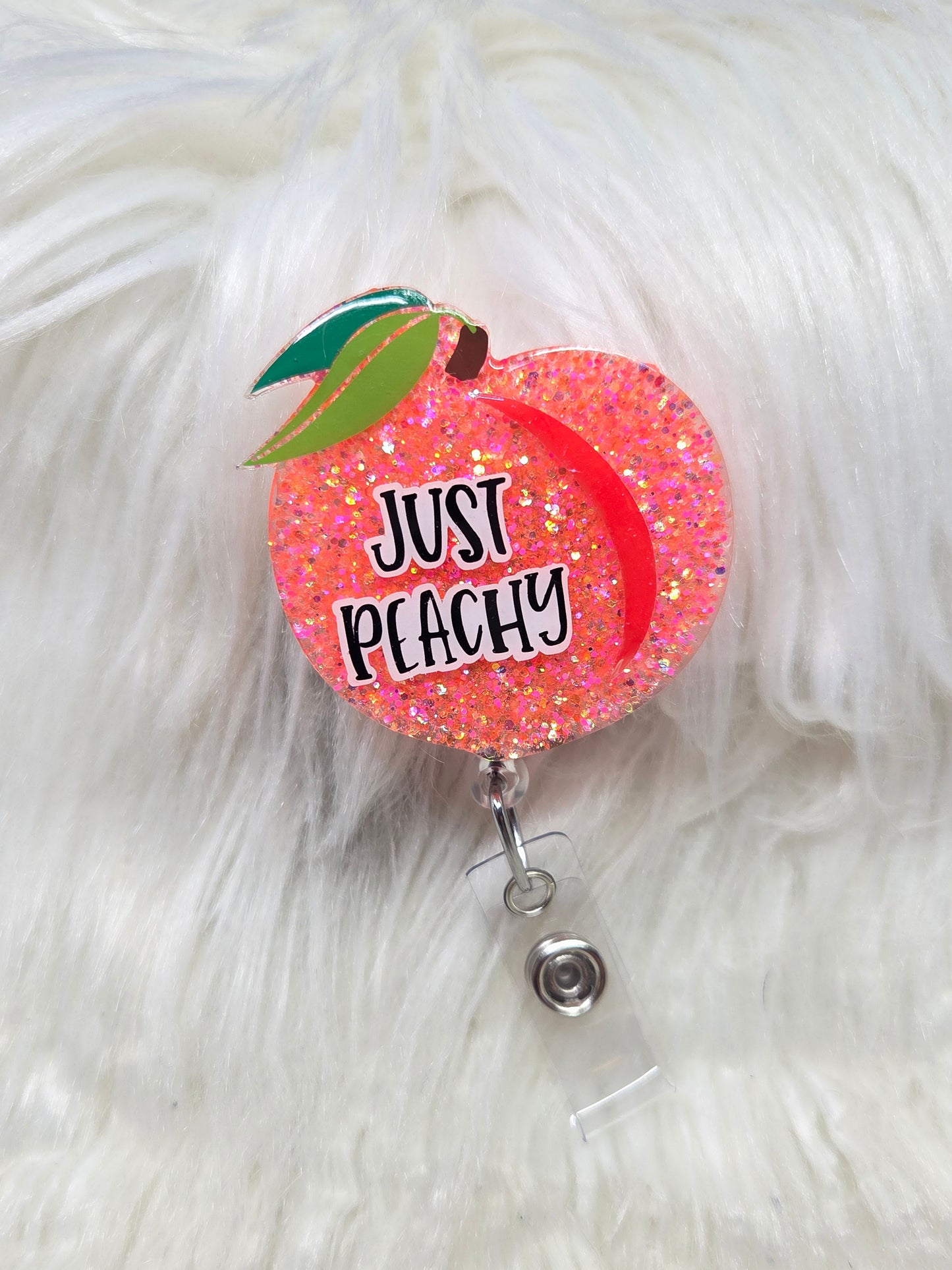 Just Peachy Badge Reel