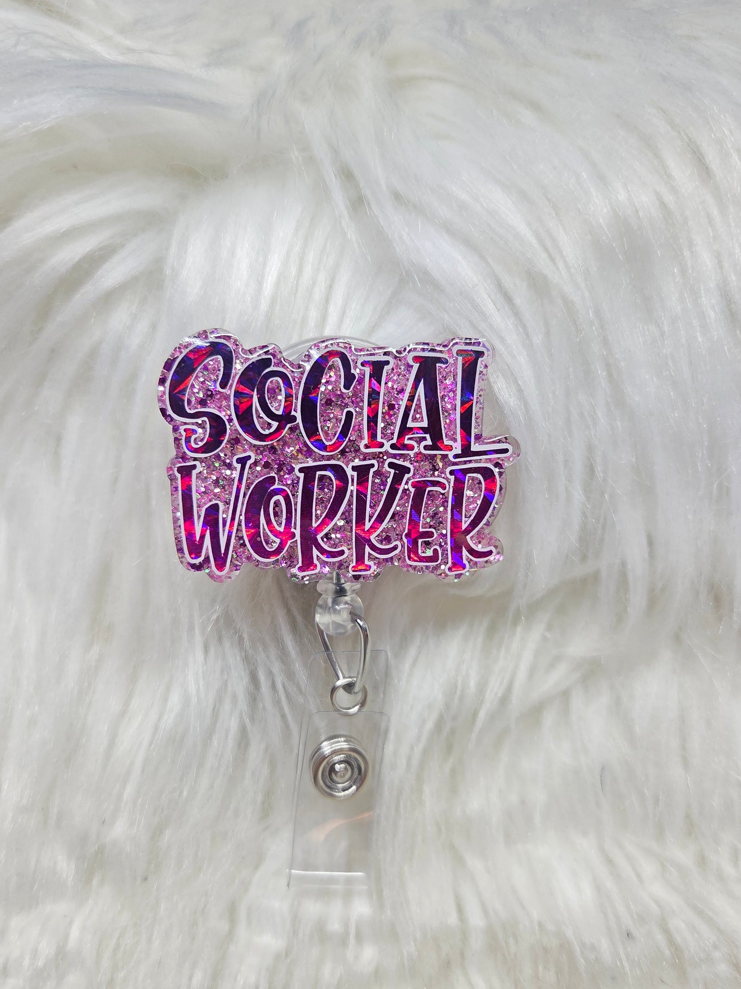 Social Worker Badge Reel