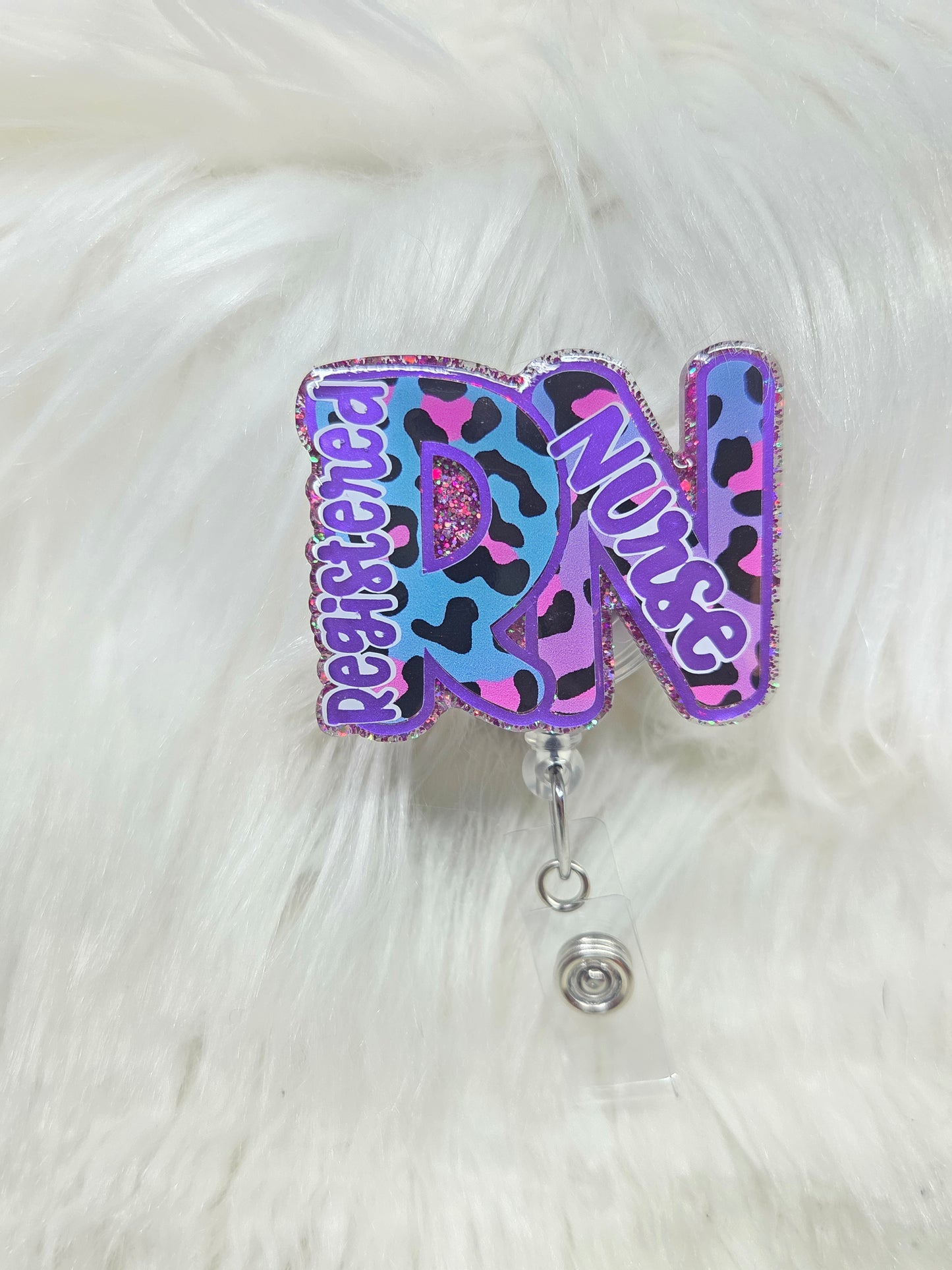 Registered Nurse Badge Reel