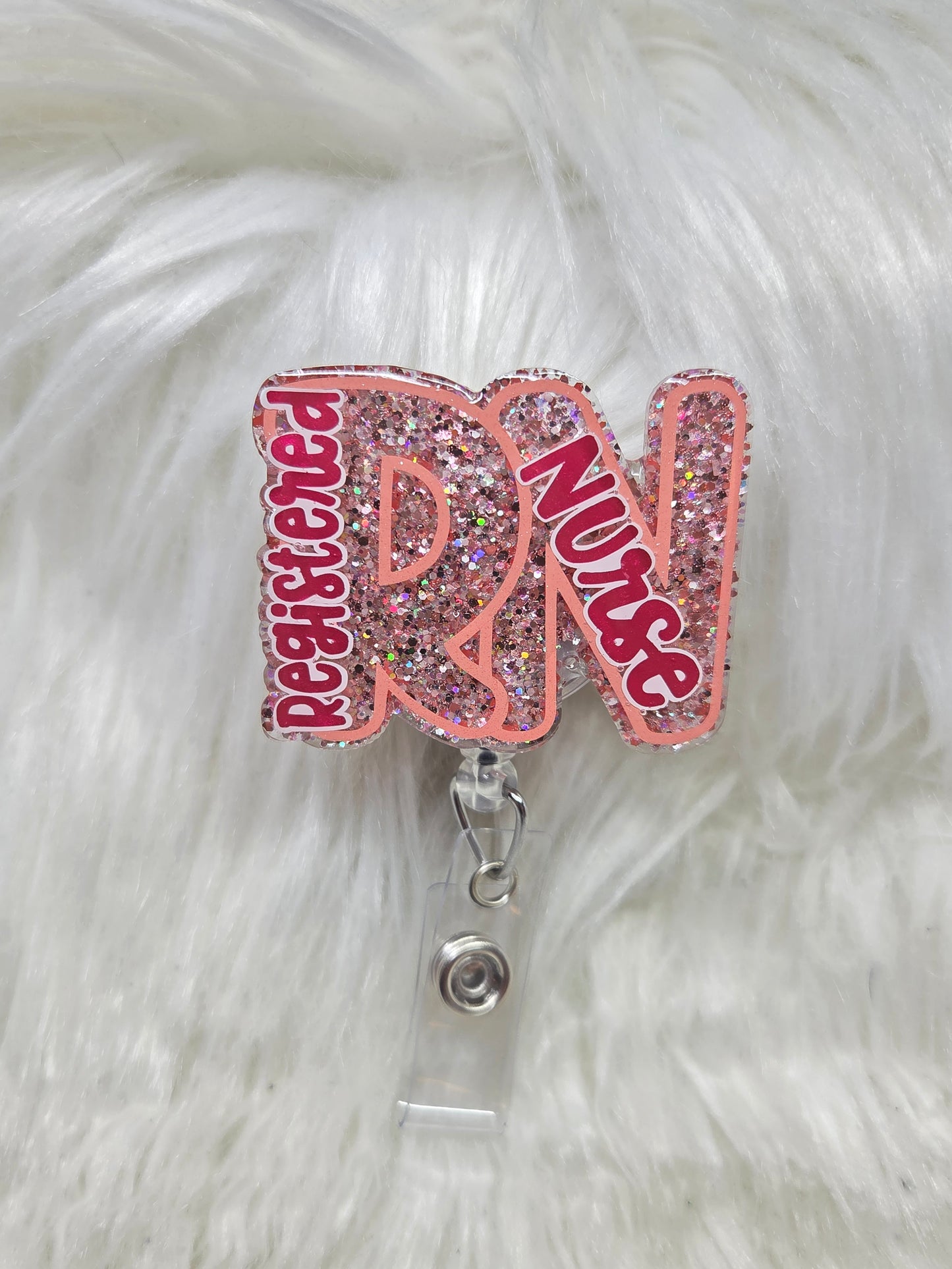 Registered Nurse Badge Reel