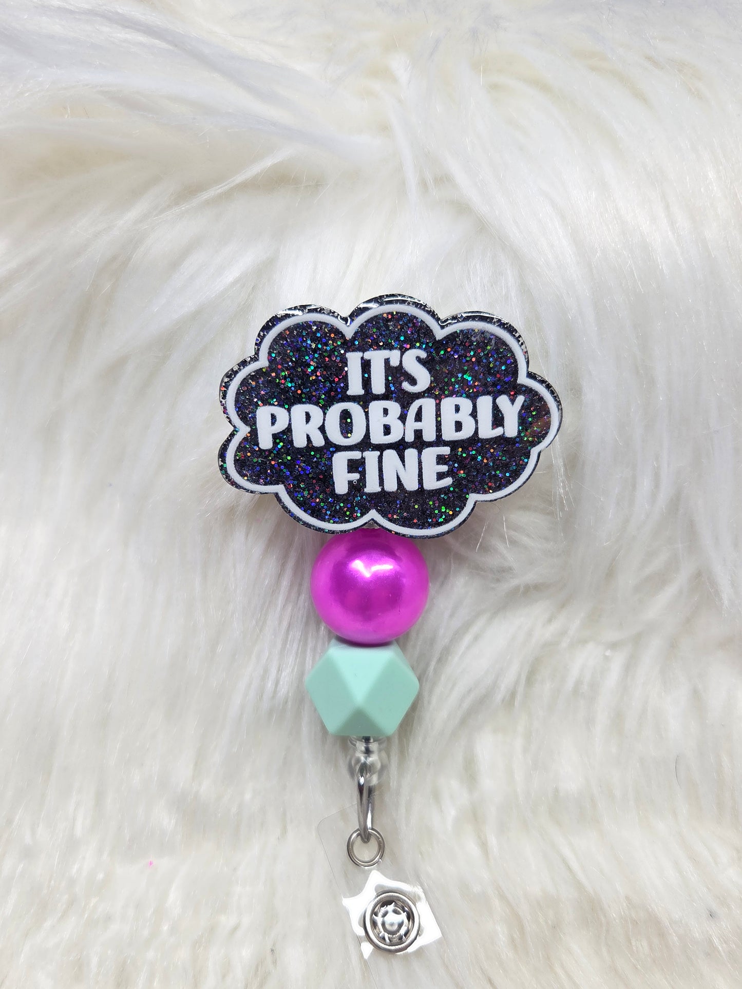 Black Cloud Badge Reel