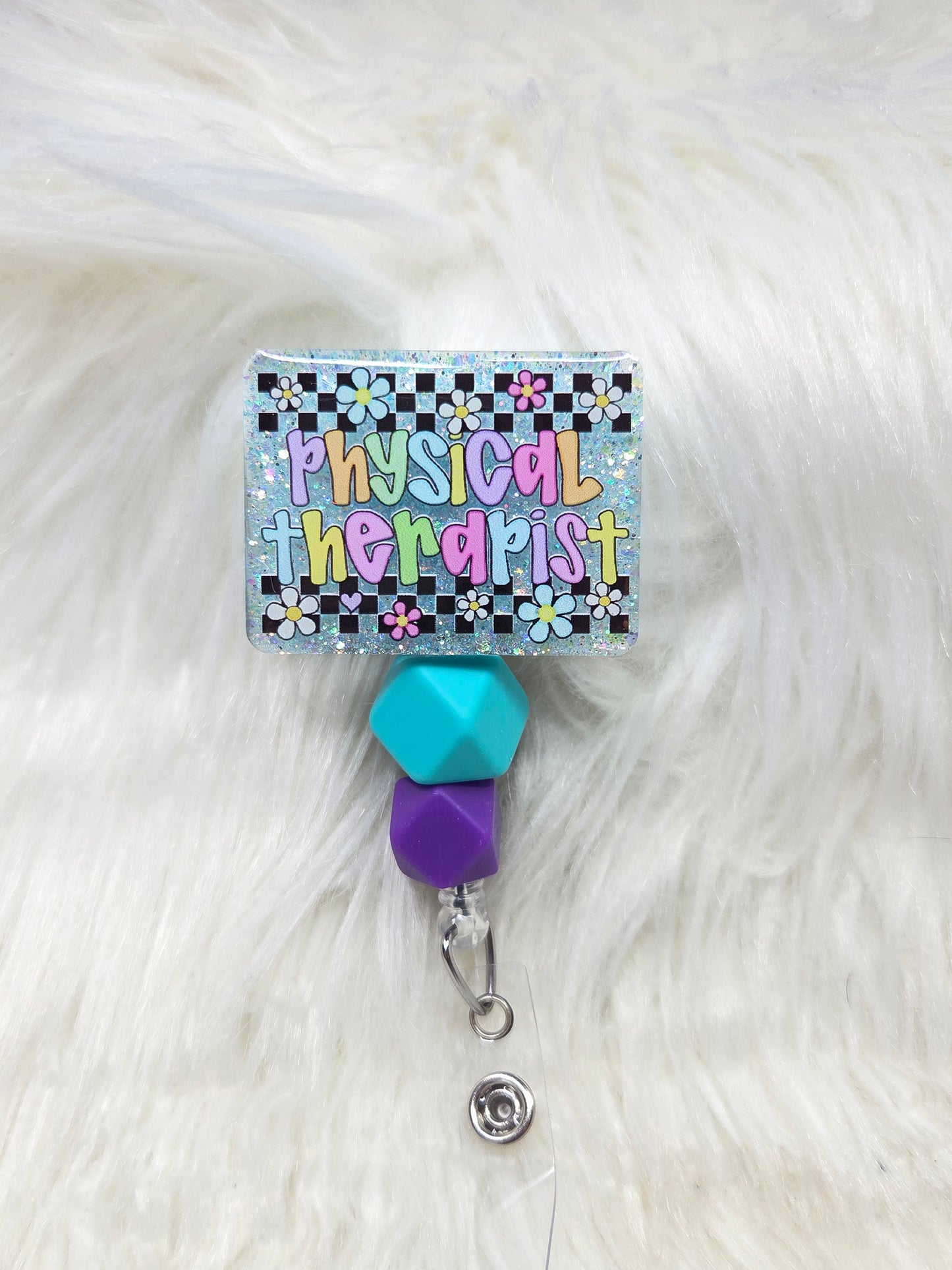 Physical Therapist Badge Reel