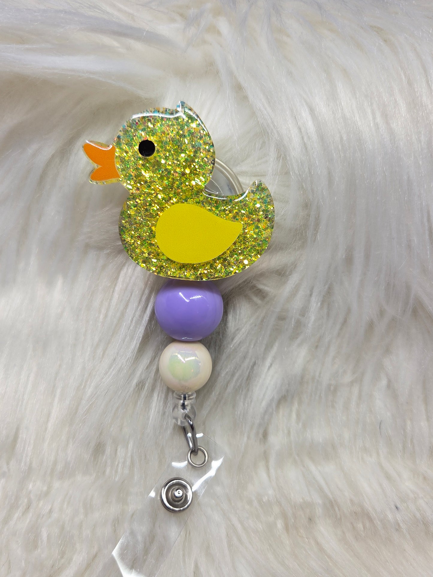Rubber Ducky Badge Reel
