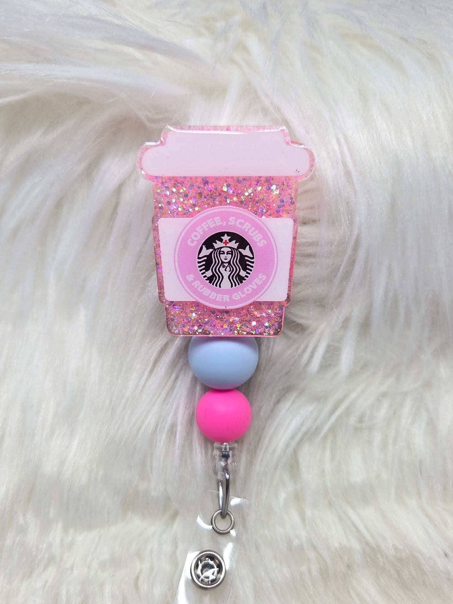 Coffee to Go Badge Reel