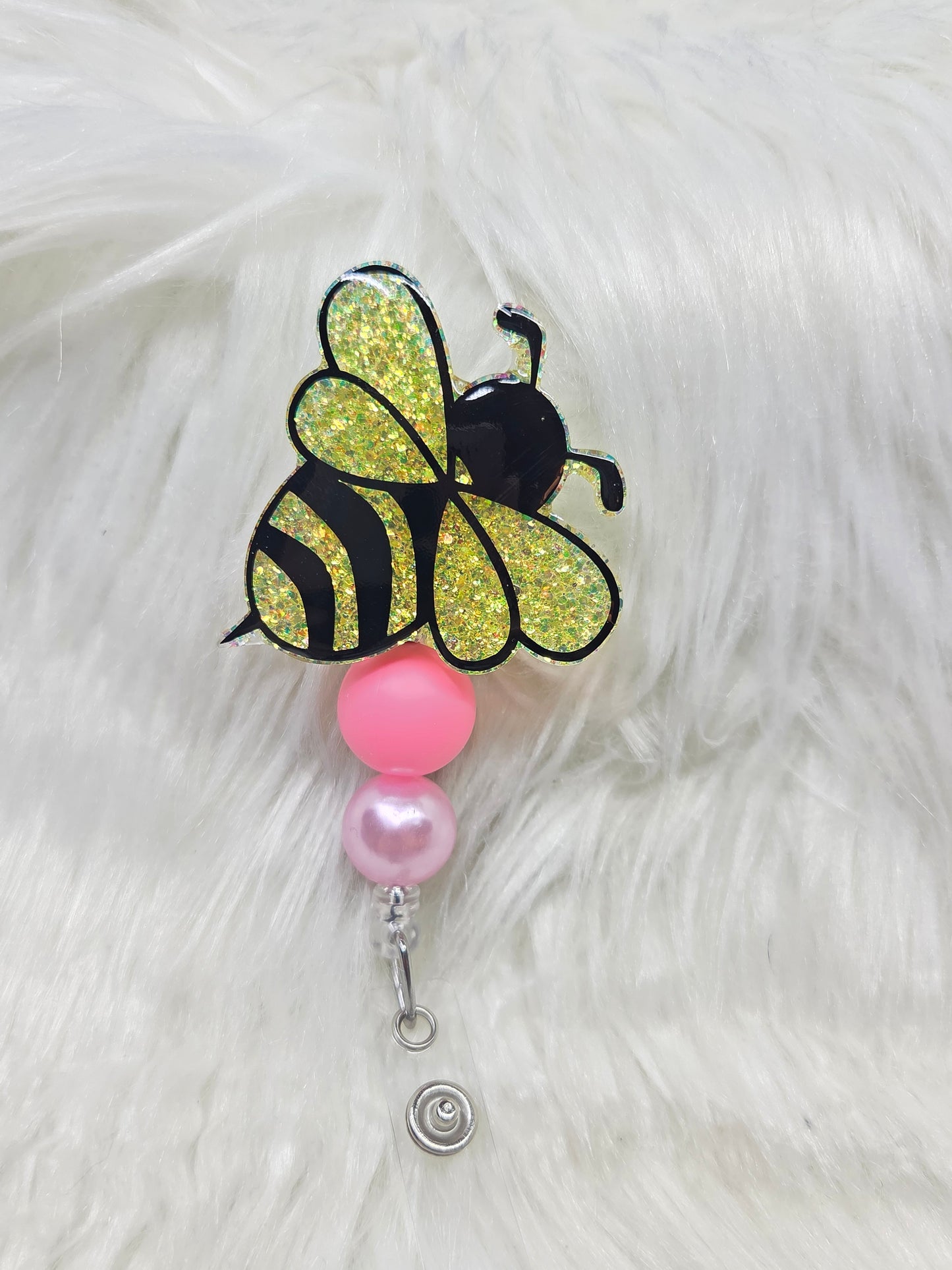 Bumblebee Badge Reel