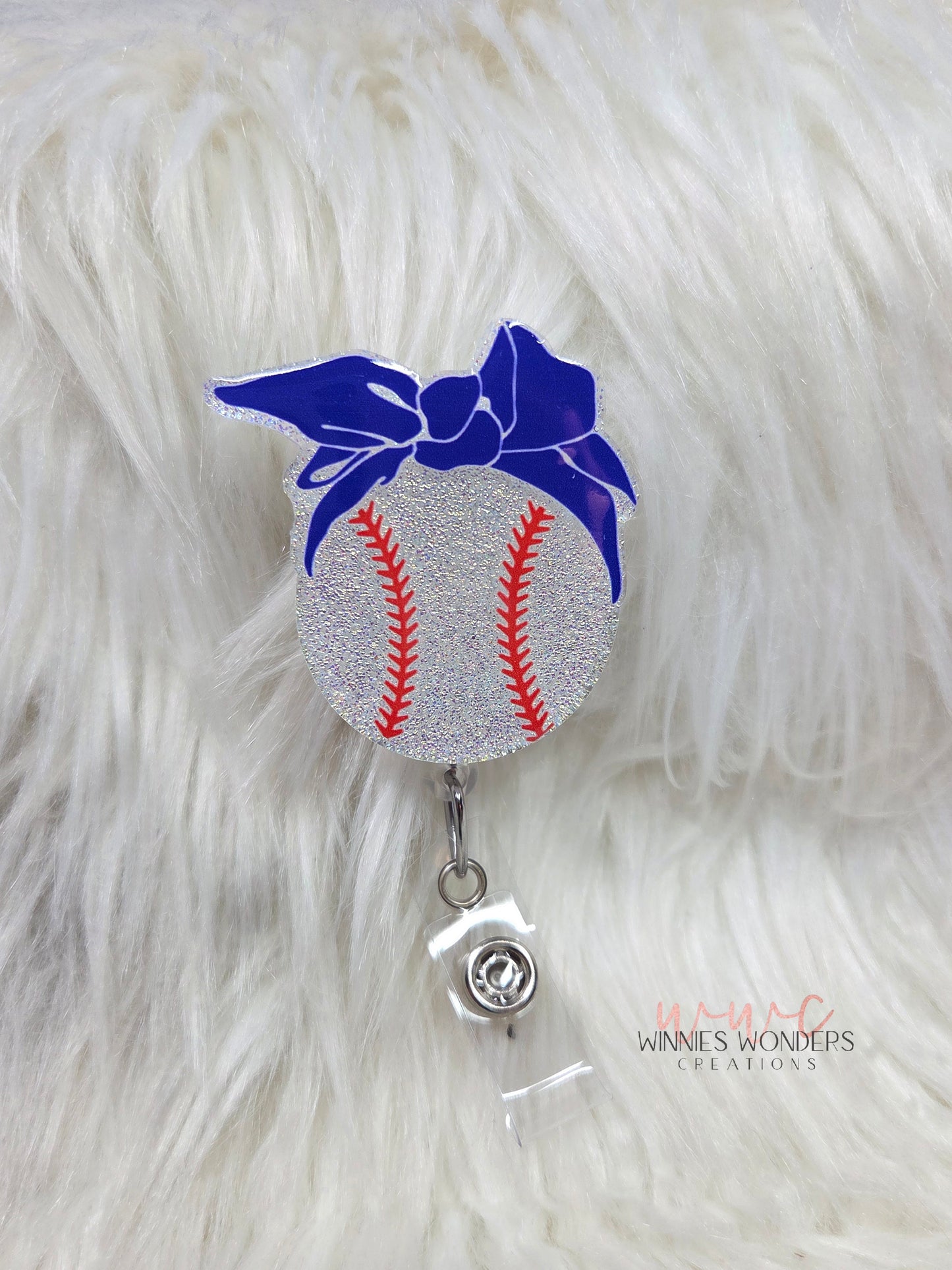 Baseball Badge Reel