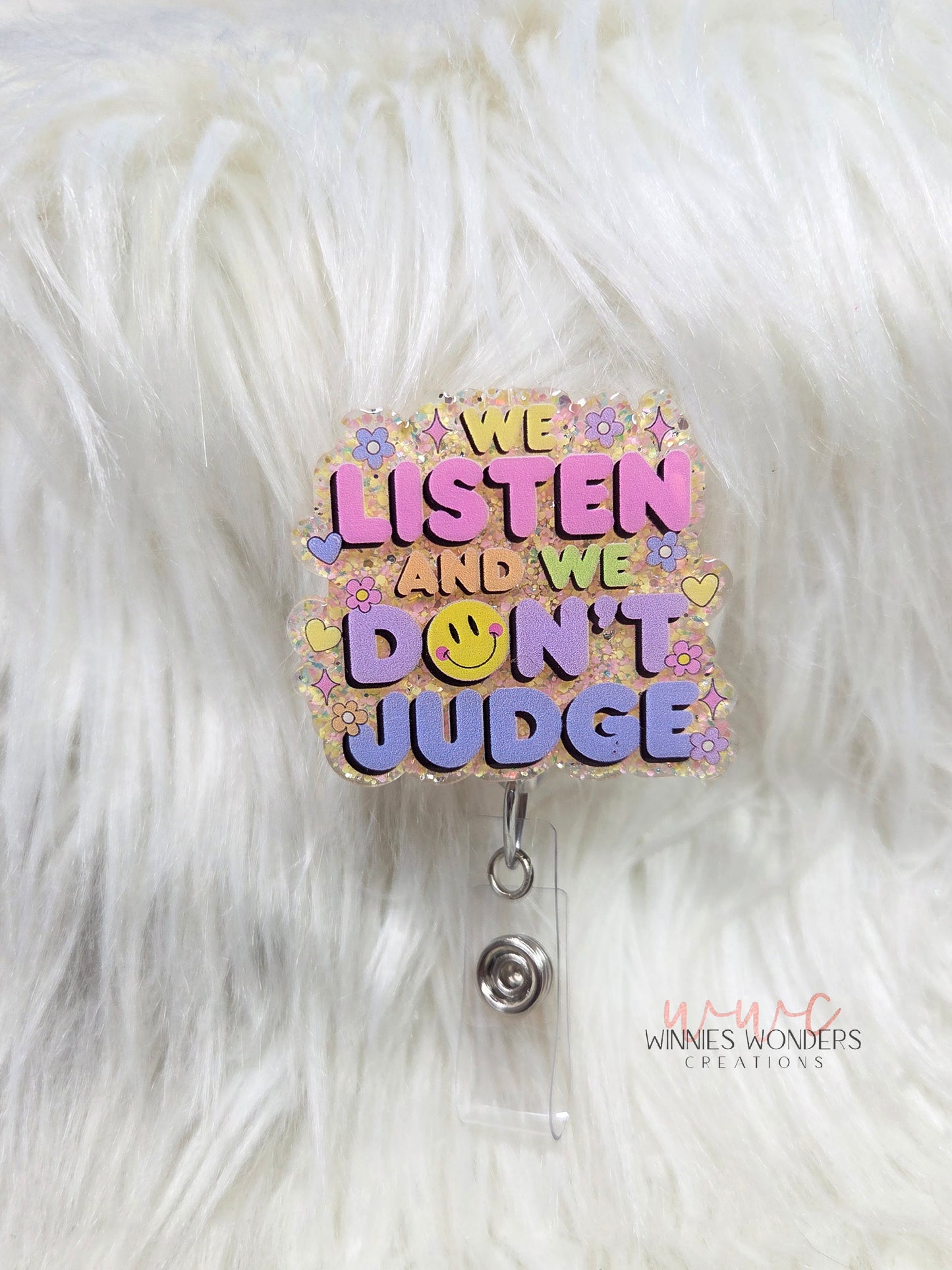 We Listen and We Don't Judge Badge Reel