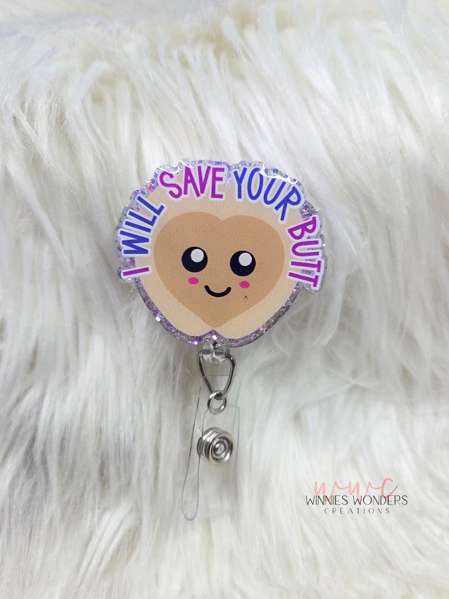 I will save your butt Badge Reel