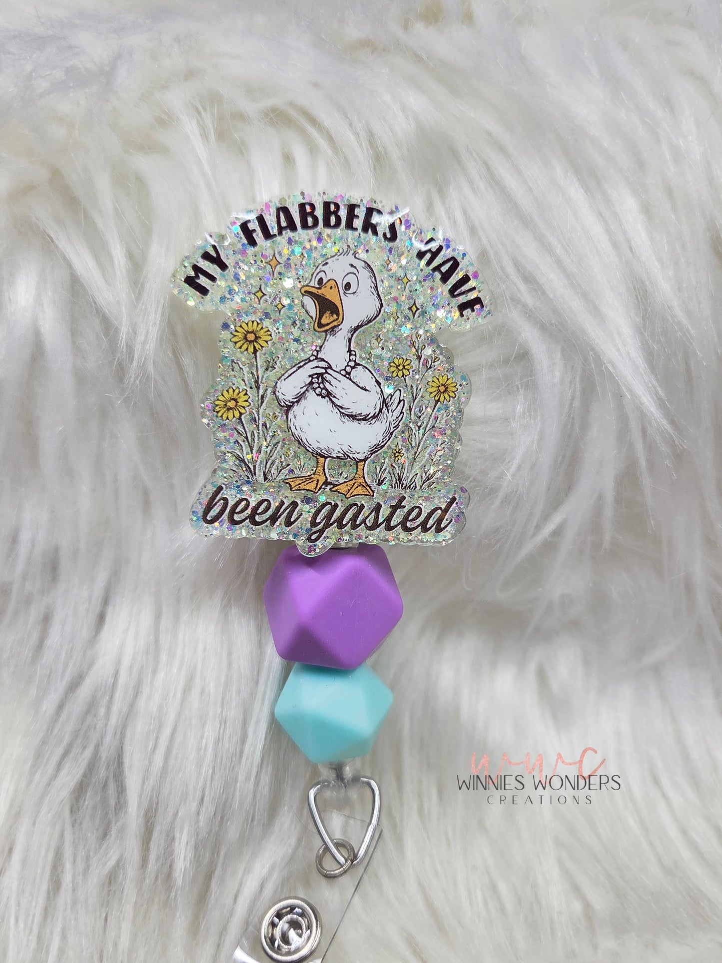 Flabbers are gasted Badge Reel